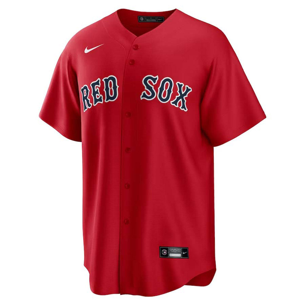 Men's Boston Red Sox David Ortiz Replica Alternate Jersey - Red - vstockx