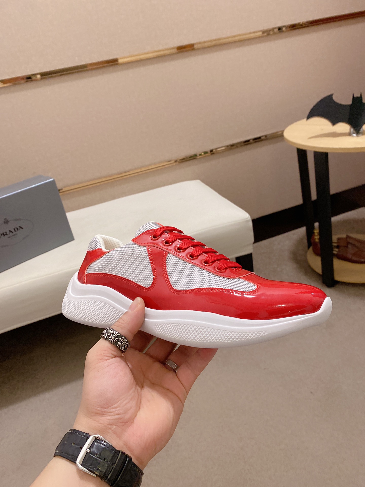 Prada America's Cup sneaker 8 - vstockx