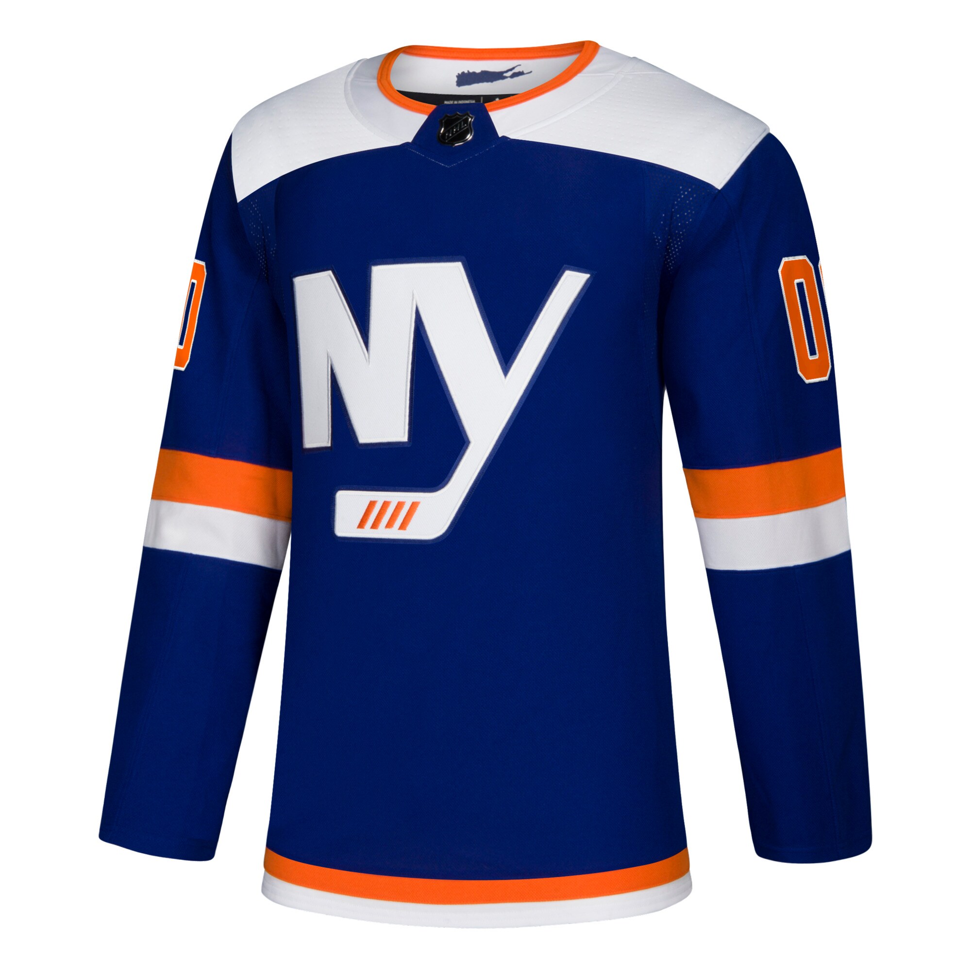New York Islanders adidas Alternate Authentic Custom Jersey - Blue - vstockx
