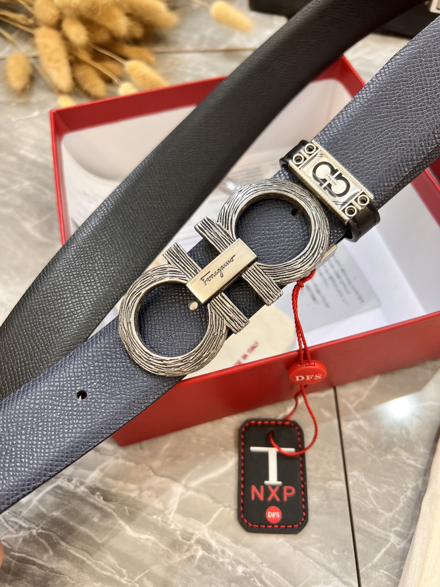 Streetwear Belt Ferragamo 319917 size:3.5cm - vstockx