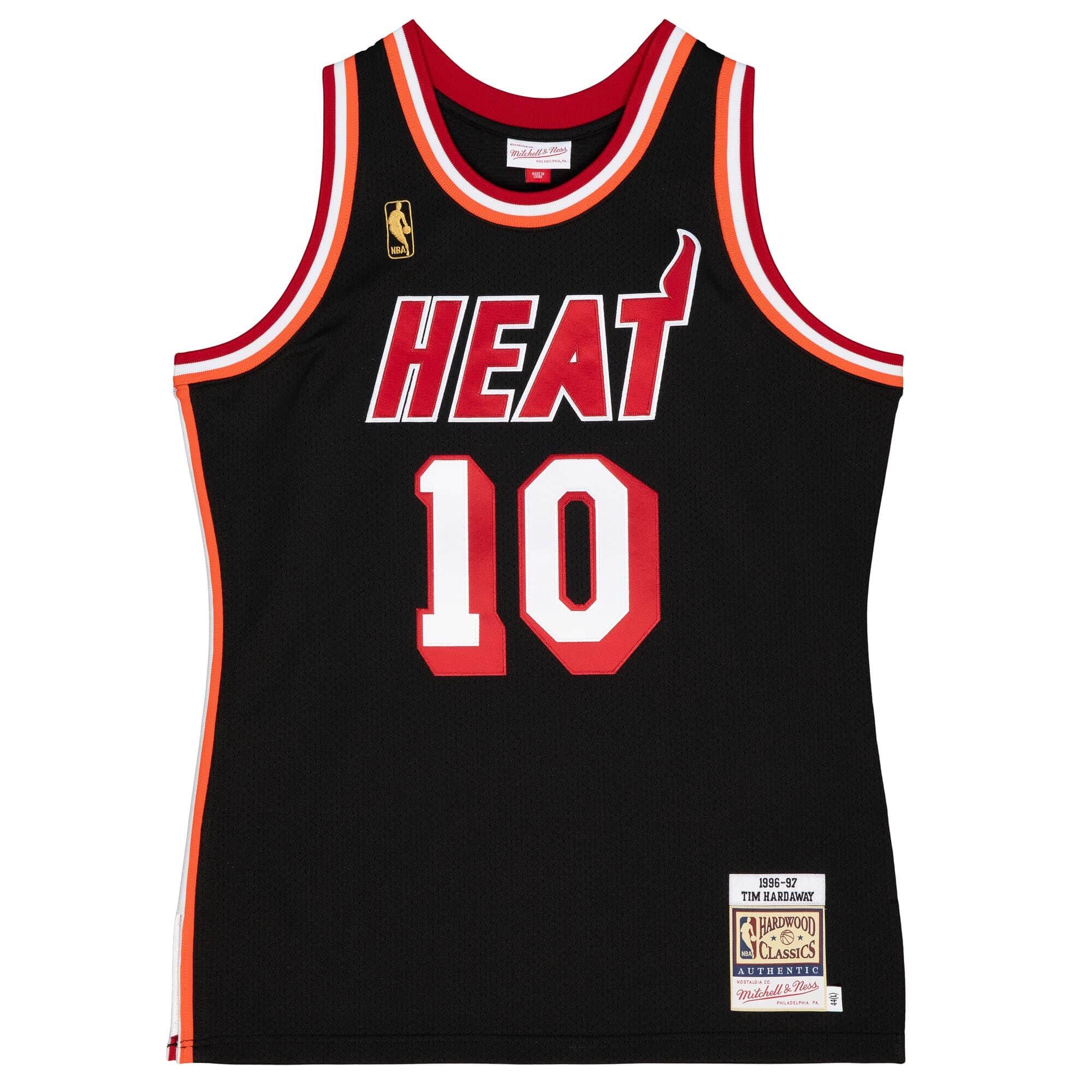 Authentic Tim Hardaway Miami Heat 1996-97 Jersey - vstockx