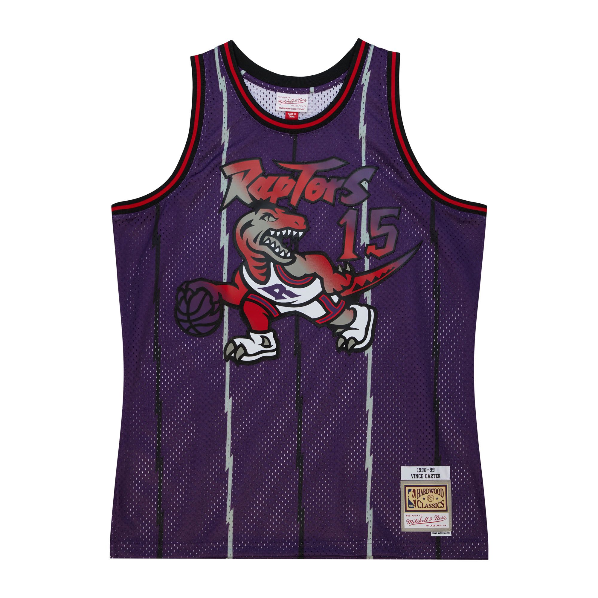 Big Face 7.0 Swingman Jersey Toronto Raptors 1998-99 Vince Carter - vstockx