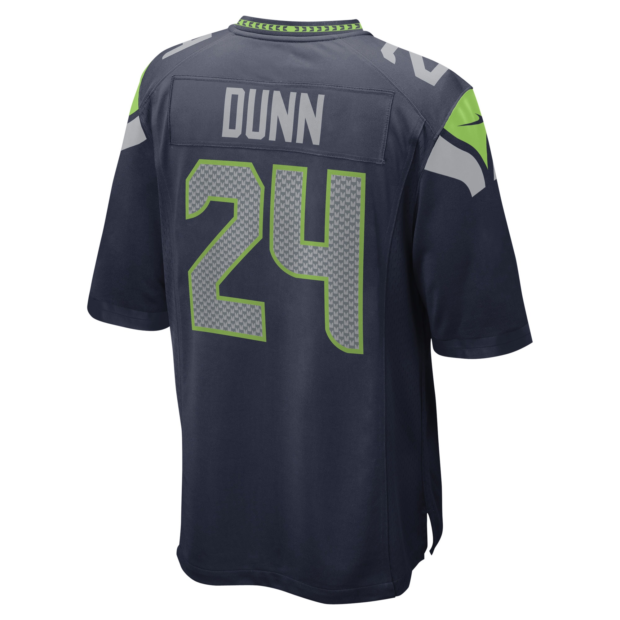 Isaiah Dunn Seattle Seahawks Nike Game Player Jersey - College Navy - vstockx