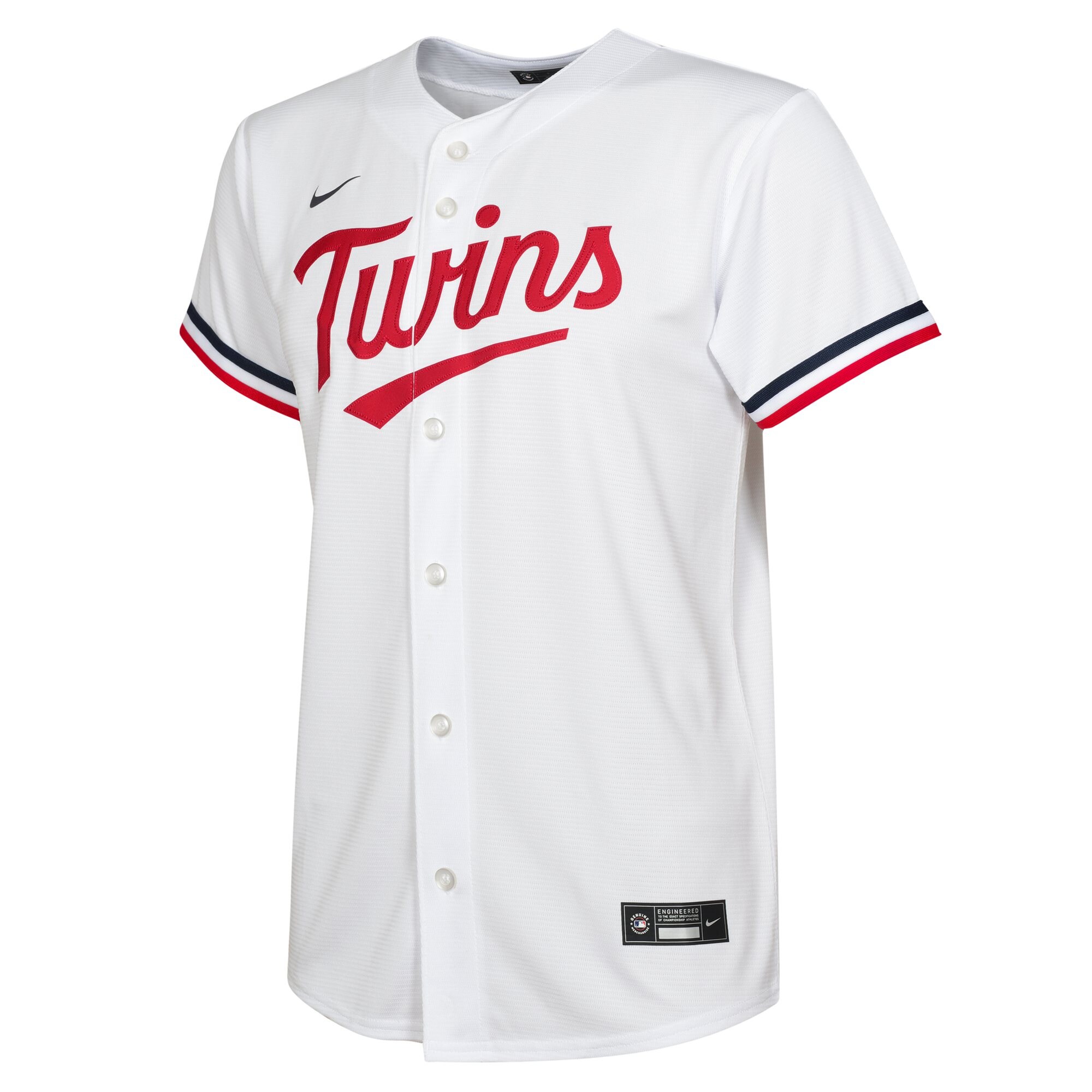 Minnesota Twins Nike Preschool Home Replica Team Jersey - White - vstockx