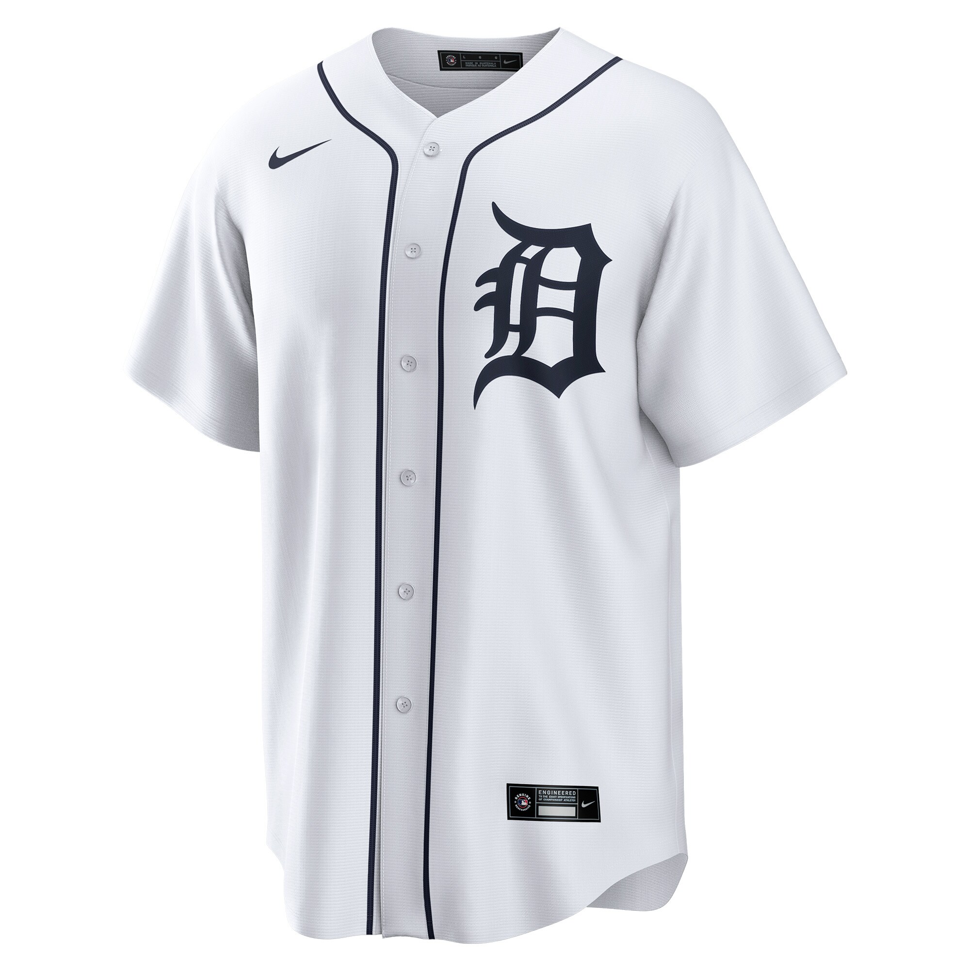 Andy Ibanez Detroit Tigers Nike Home Replica Player Jersey - White - vstockx