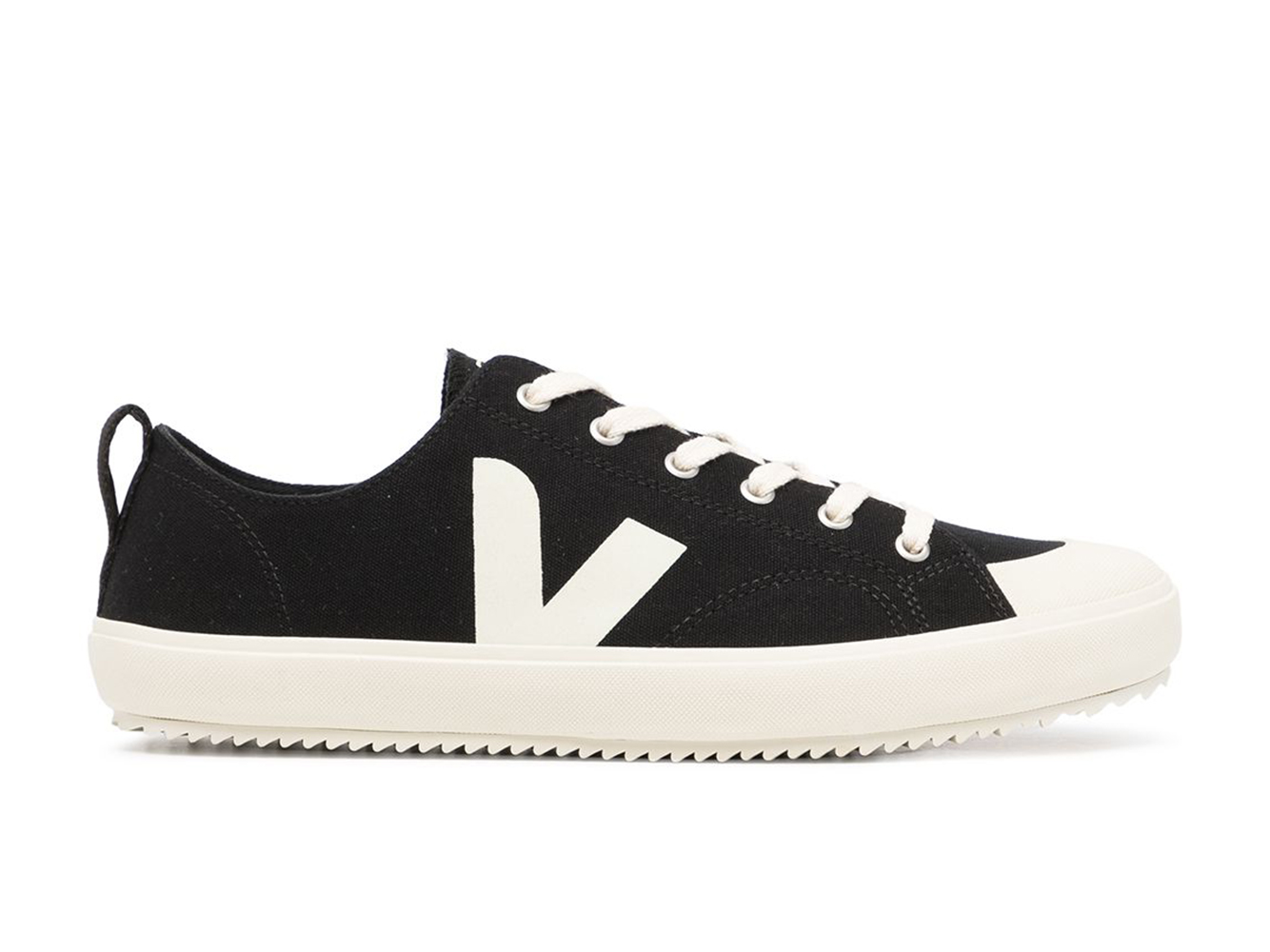 Veja Nova Canvas Low Black Pierre - vstockx