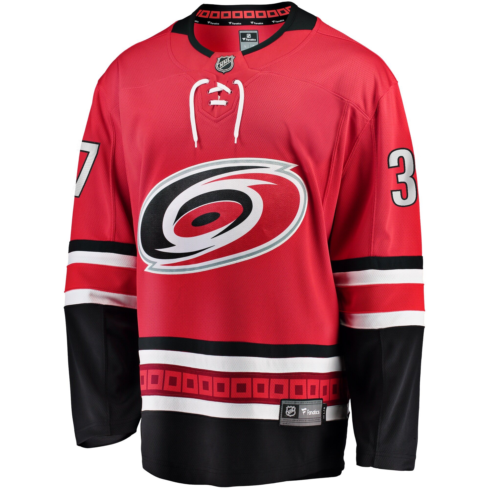 Andrei Svechnikov Carolina Hurricanes Fanatics Branded Alternate Premier Breakaway Player Jersey - Red - vstockx