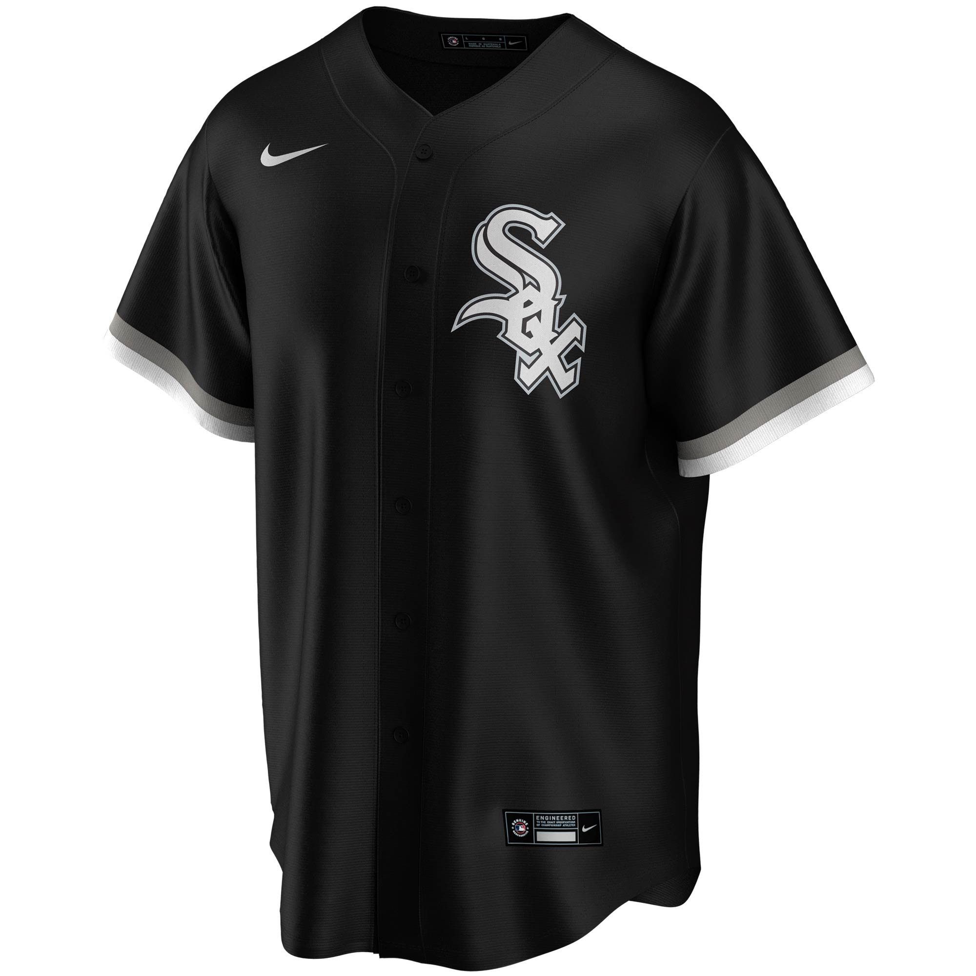 Youth Nike Yoan Moncada Black Chicago White Sox Alternate Replica Player Jersey - vstockx