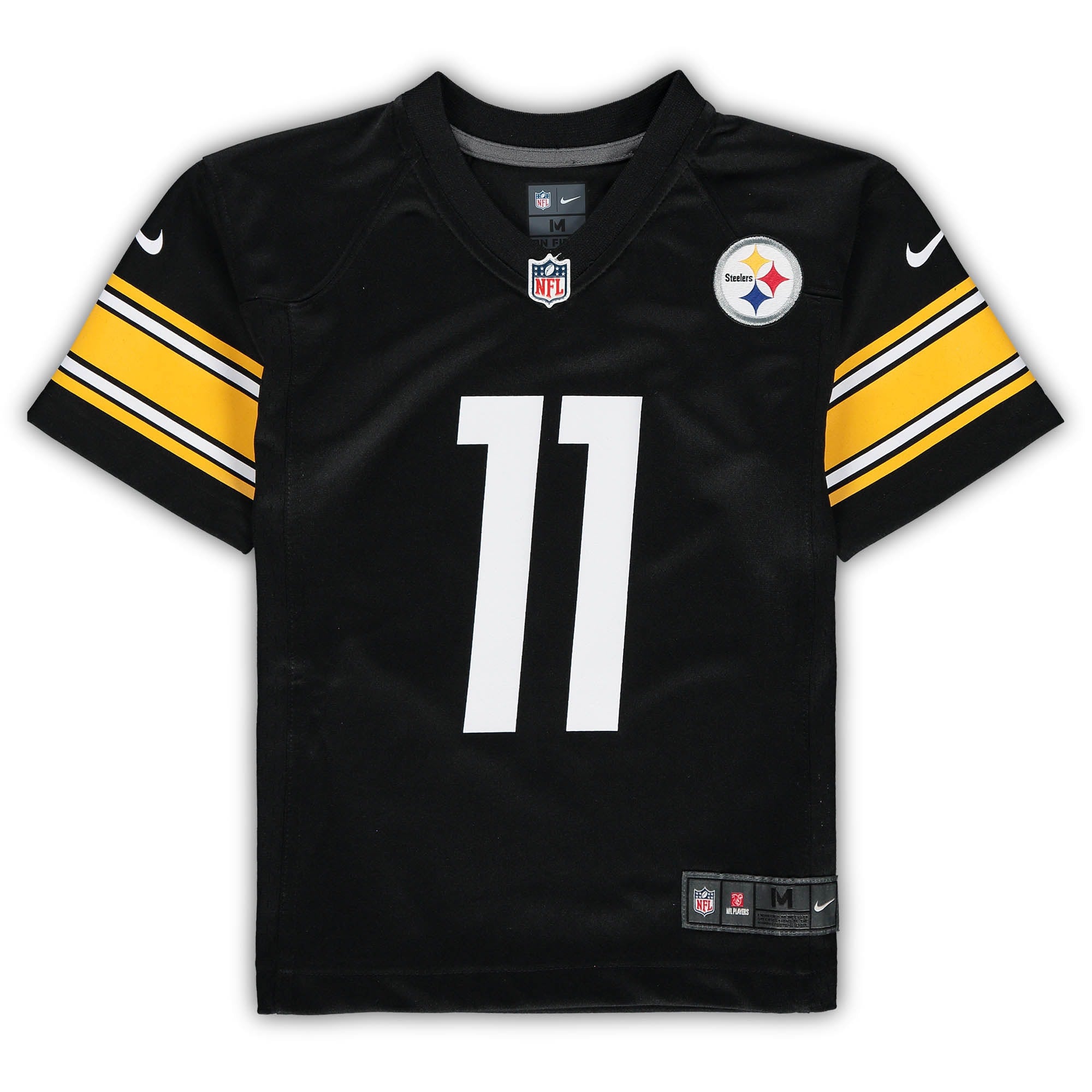 Preschool Nike Chase Claypool Black Pittsburgh Steelers Game Jersey - vstockx