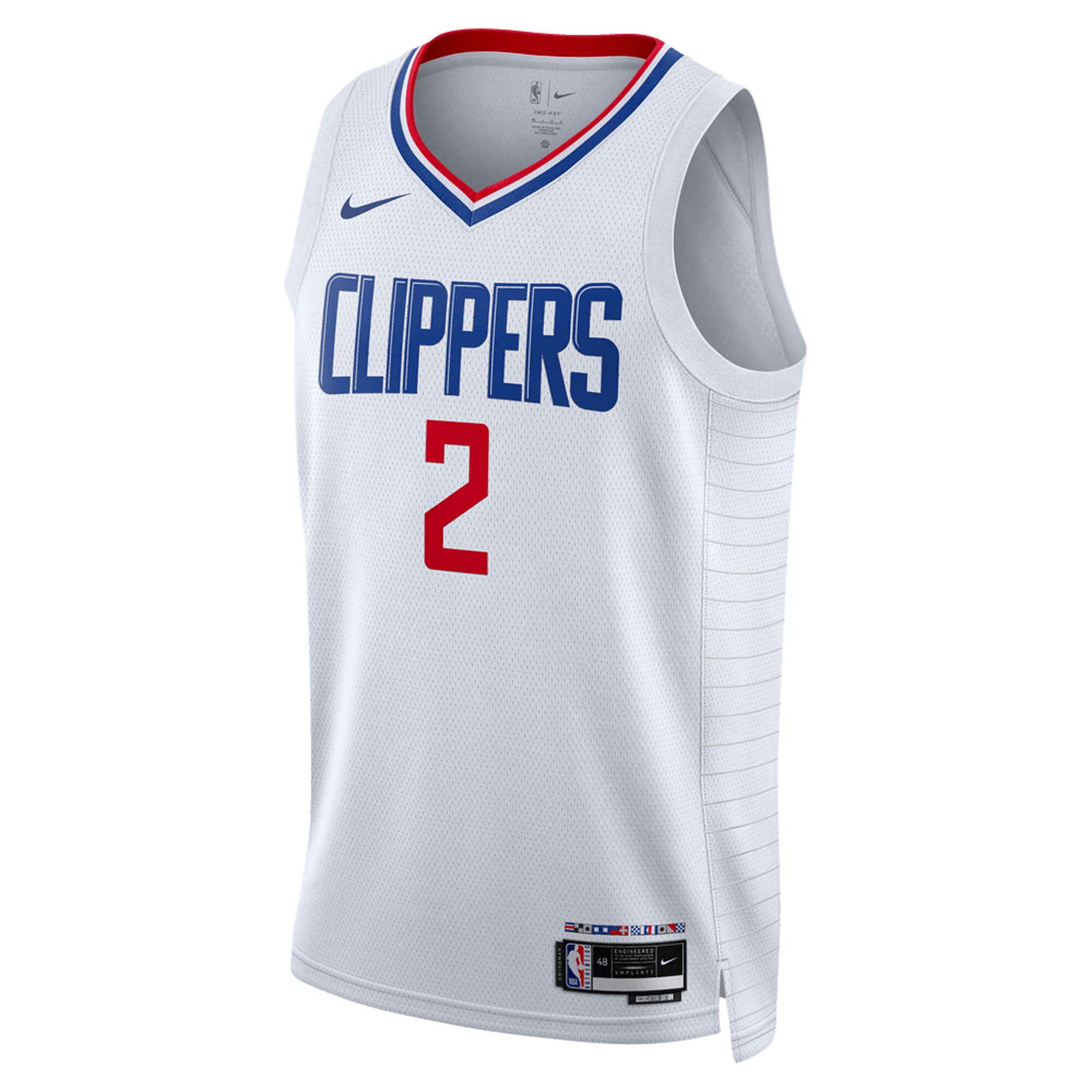 Kawhi Leonard LA Clippers Nike Unisex Swingman Jersey - Association Edition - White - vstockx