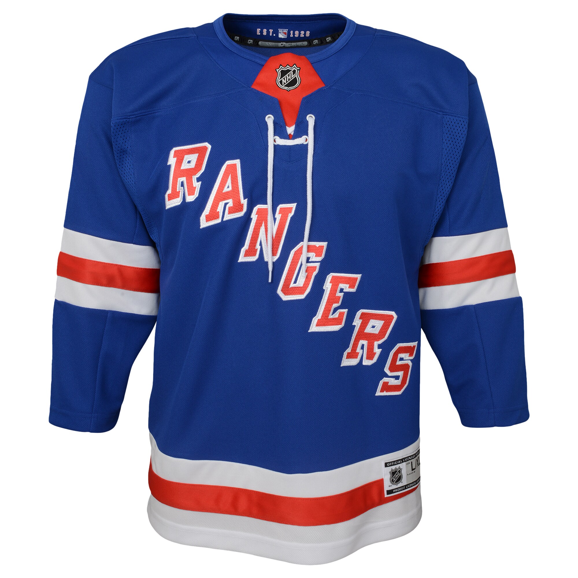 New York Rangers Youth Home Premier Jersey - Blue - vstockx