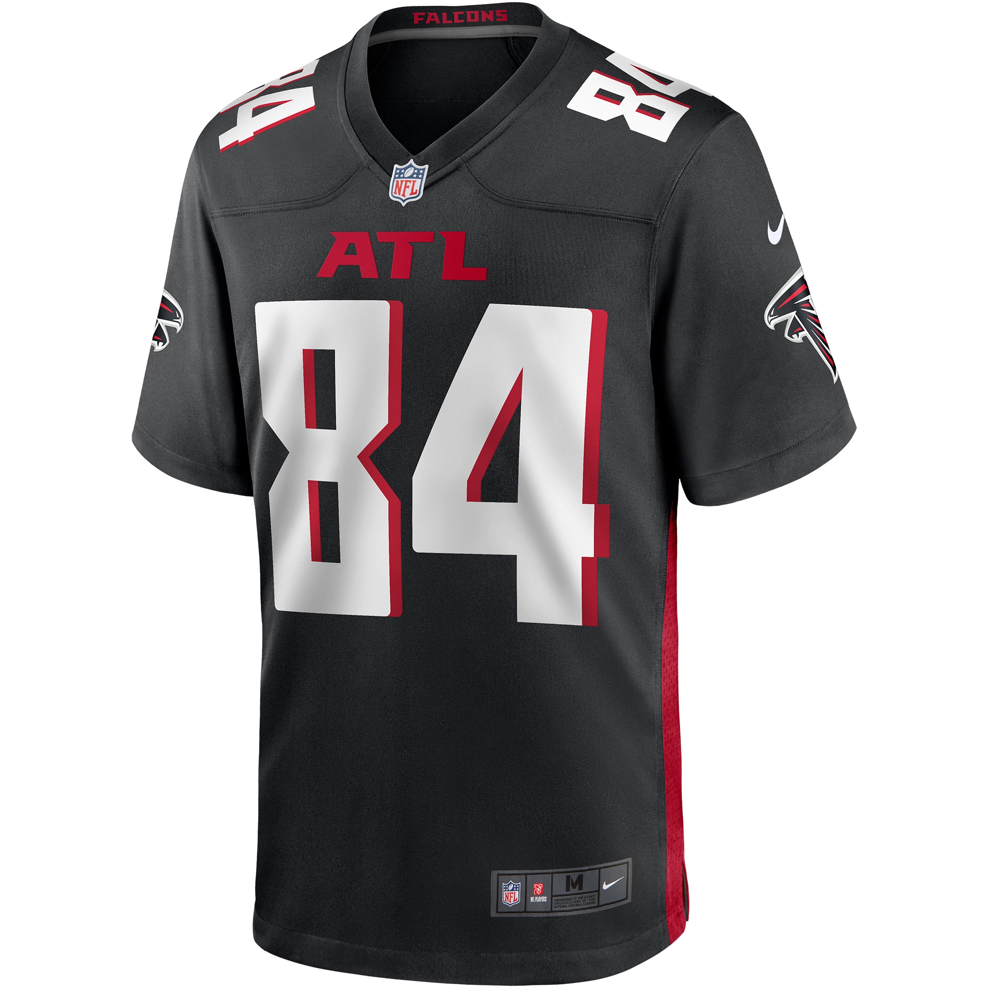 Alfred Jenkins Atlanta Falcons Nike Game Retired Player Jersey - Black - vstockx