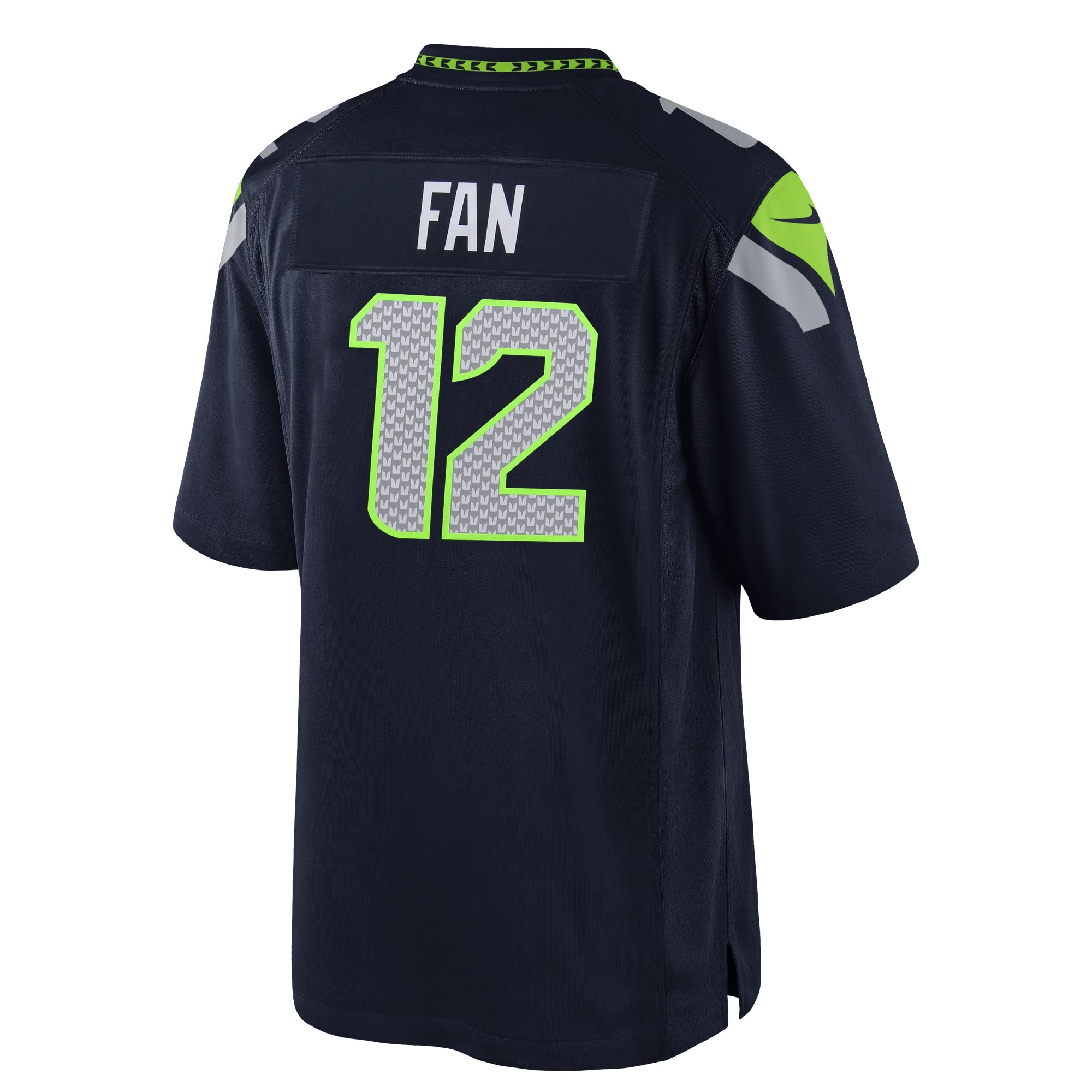 12th Fan Seattle Seahawks Nike Youth Game Jersey - Navy - vstockx