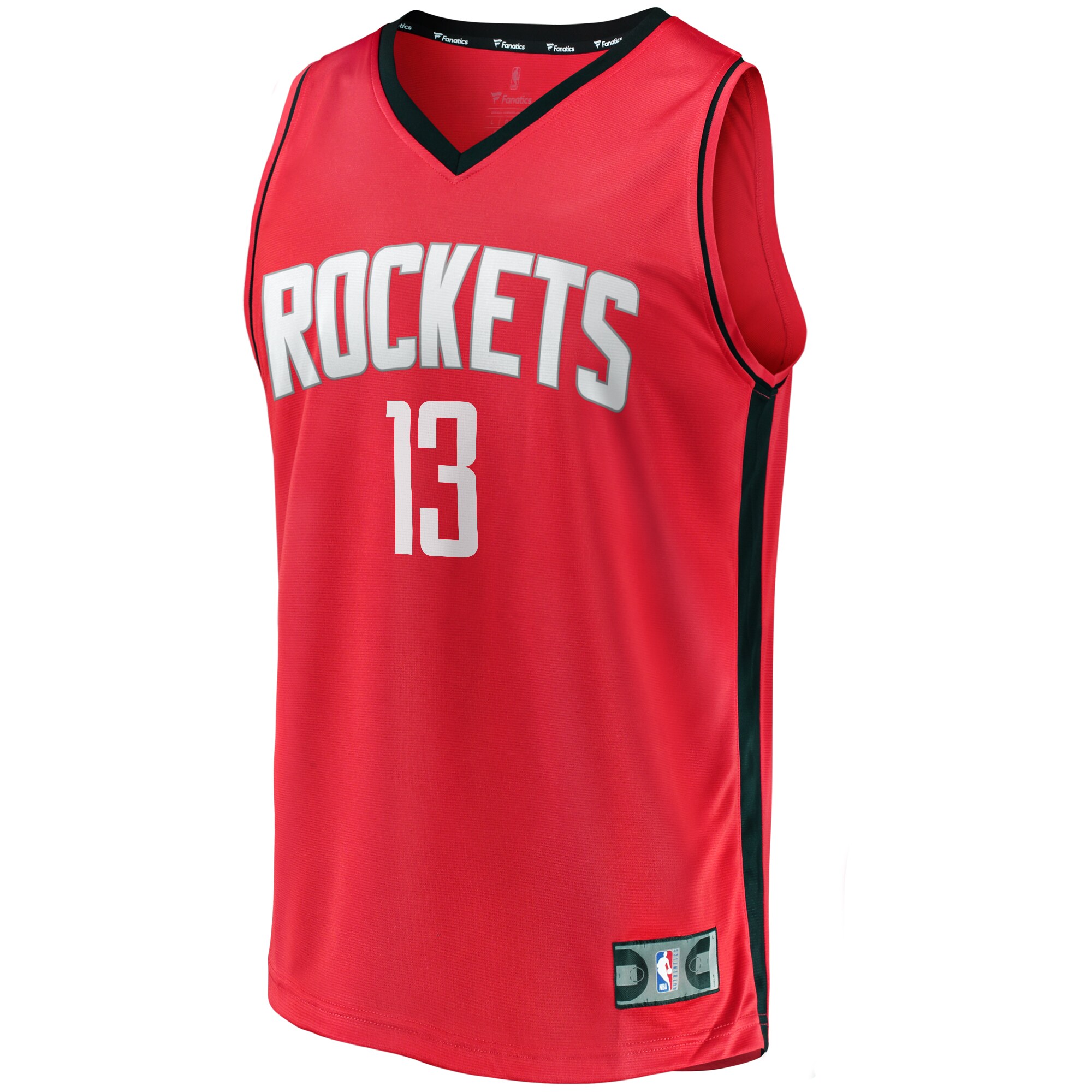 James Harden Houston Rockets Fanatics Branded Youth Fast Break Player Replica Jersey - Icon Edition - Red - vstockx