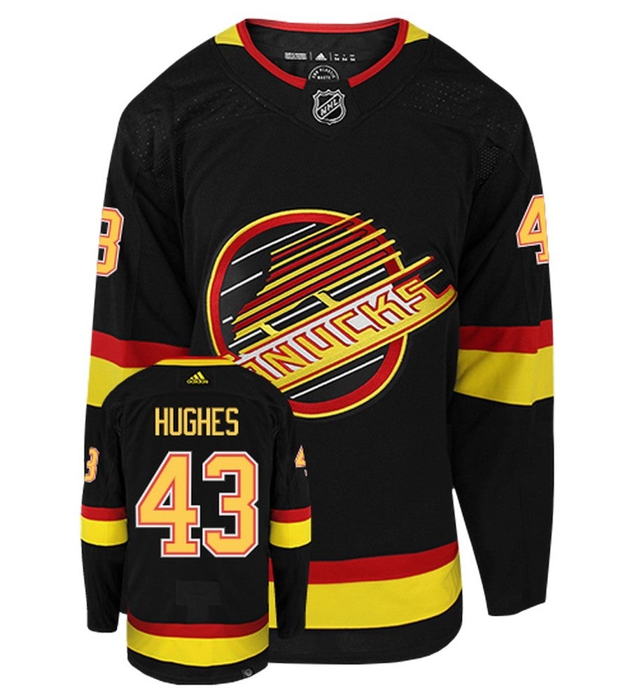 Quinn Hughes Vancouver Canucks Adidas Primegreen Authentic NHL Hockey Jersey - vstockx