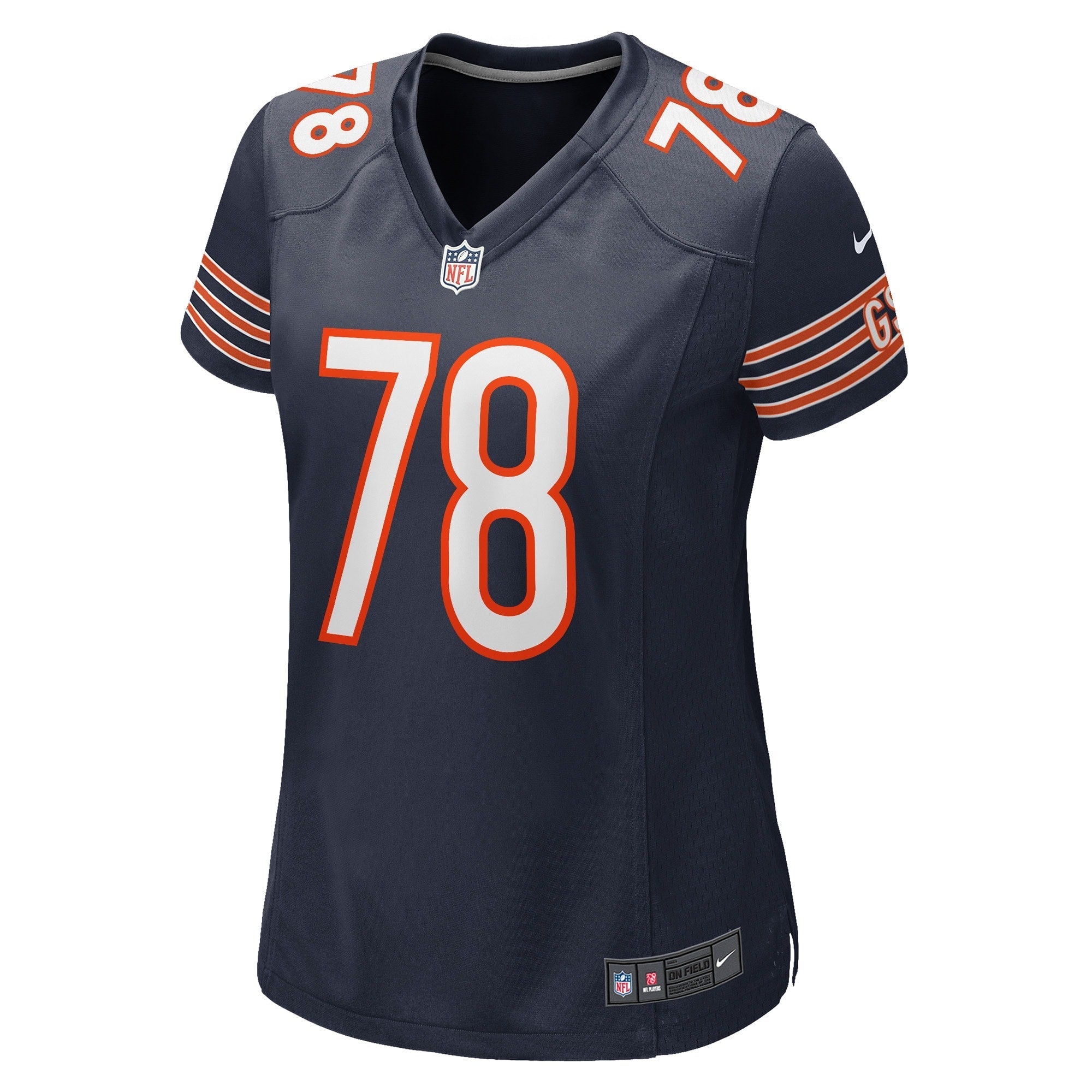 Women's Nike Kellen Diesch Navy Chicago Bears Game Player Jersey - vstockx