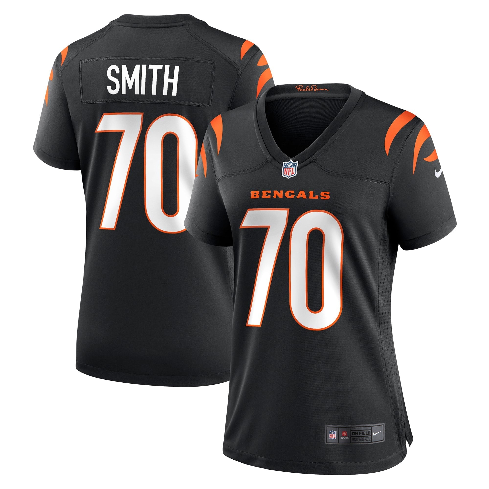 Women's Nike D'Ante Smith Black Cincinnati Bengals Game Jersey - vstockx