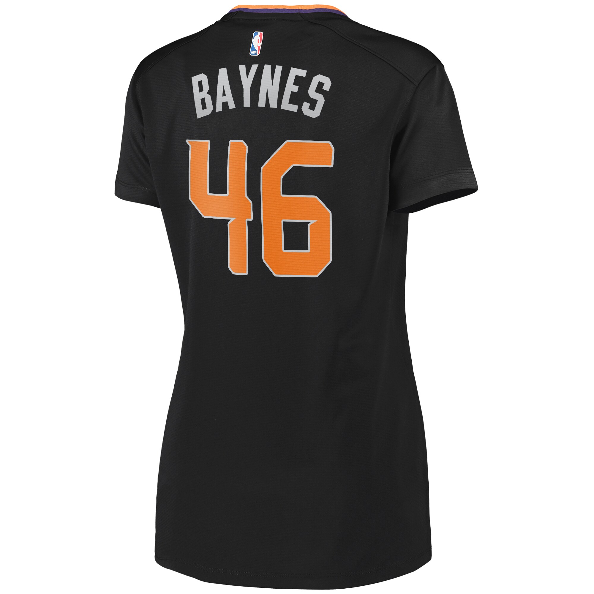 Aron Baynes Phoenix Suns Fanatics Branded Women's Fast Break Replica Jersey Black - Statement Edition - vstockx