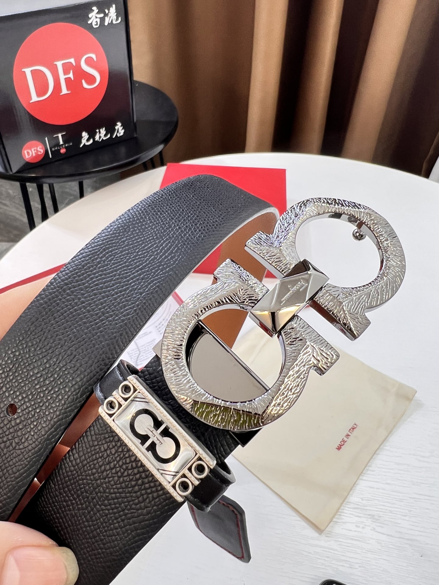 Streetwear Belt Ferragamo 319689 size:3.5cm - vstockx