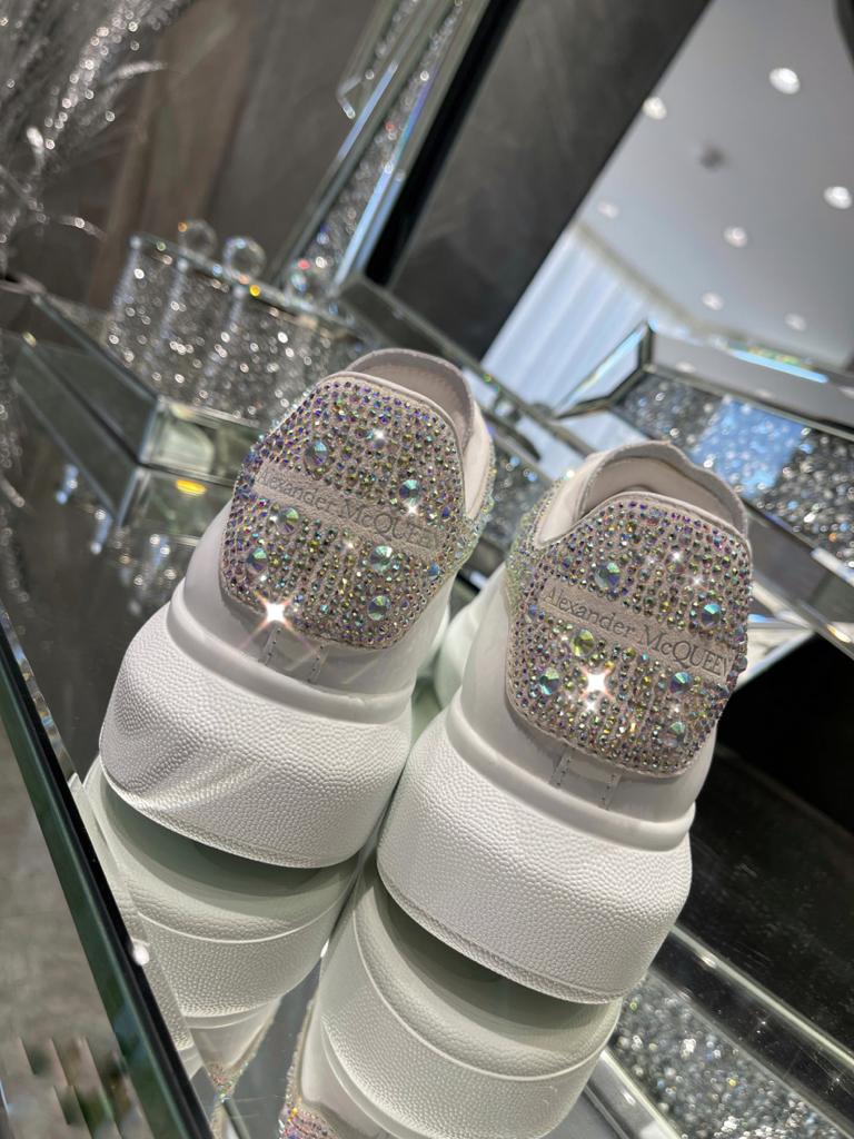 Alexander McQueen Oversized White porcelain - vstockx