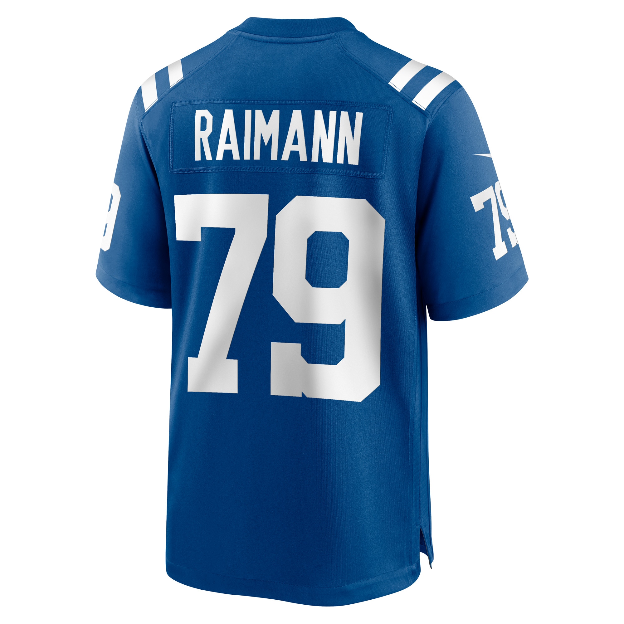 Bernhard Raimann Indianapolis Colts Nike Player Game Jersey - Royal - vstockx