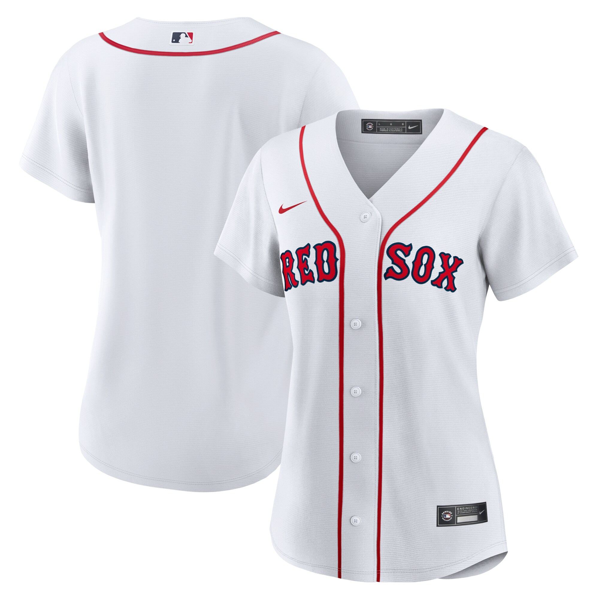Boston Red Sox Nike Women's Home Replica Team Jersey - White - vstockx