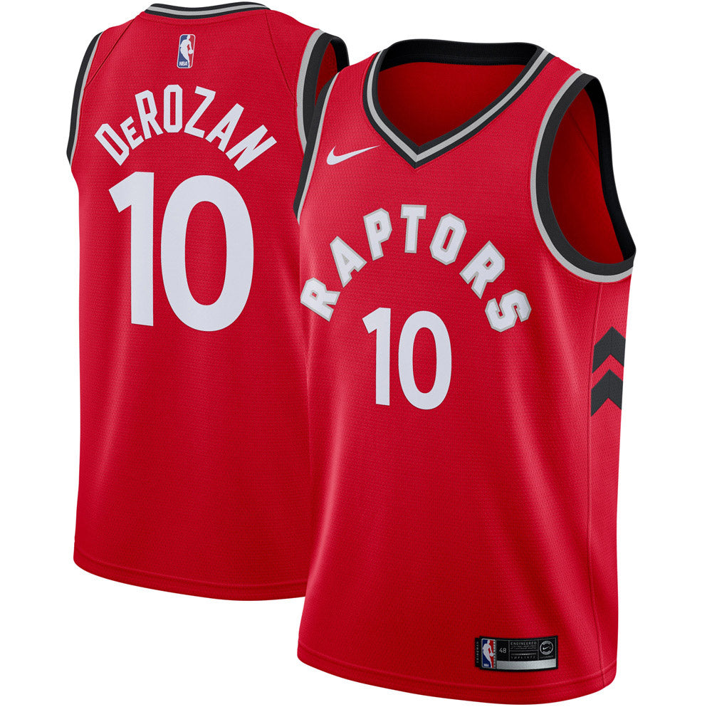 Men's Toronto Raptors DeMar DeRozan Icon Edition Jersey - Red - vstockx