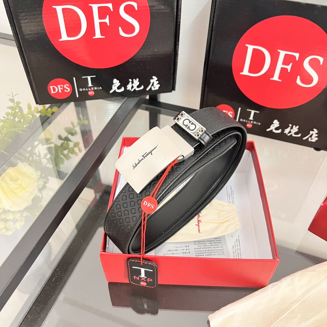 Streetwear Belt Ferragamo 320142 size:3.5cm - vstockx