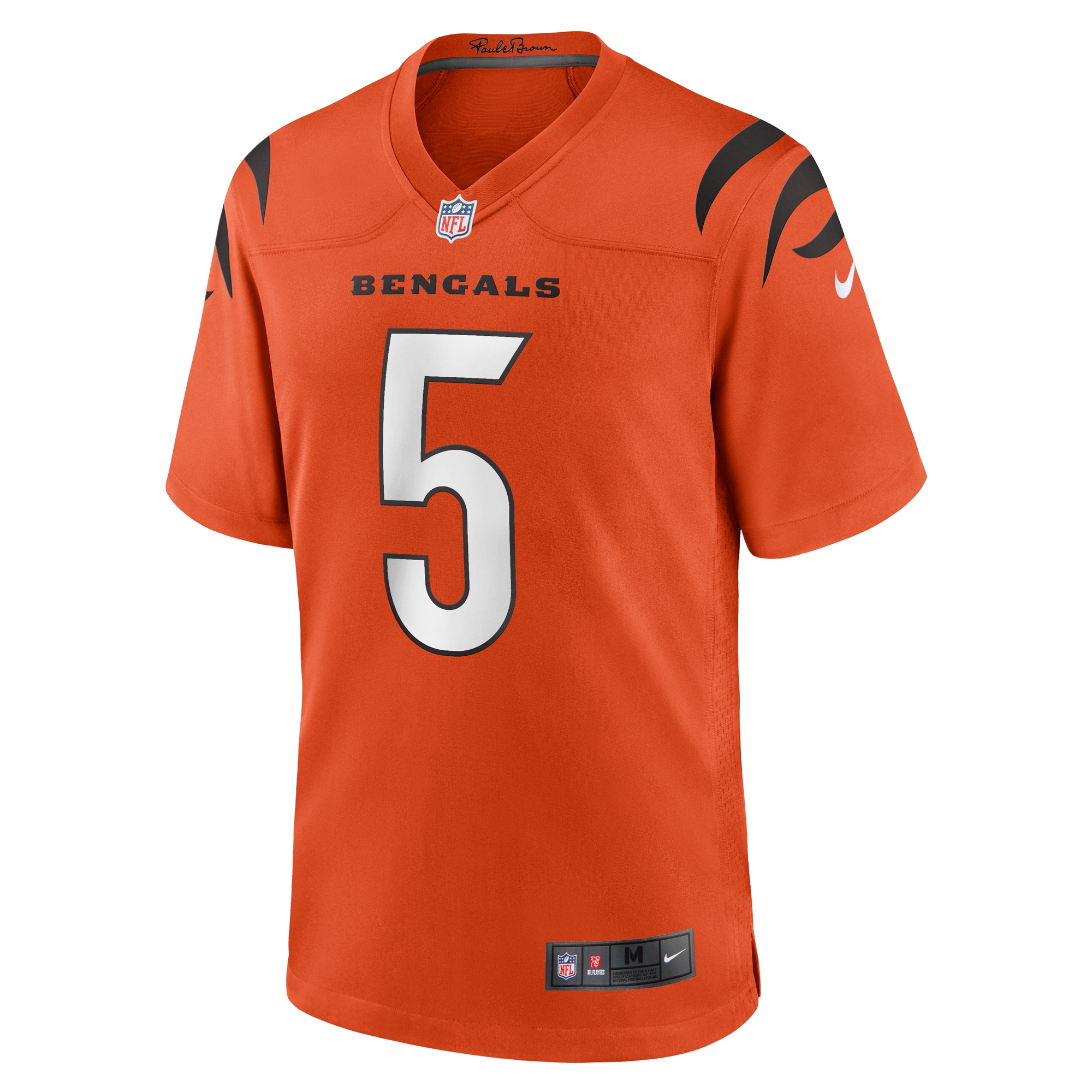 Tee Higgins Cincinnati Bengals Nike Alternate Game Player Jersey - Orange - vstockx