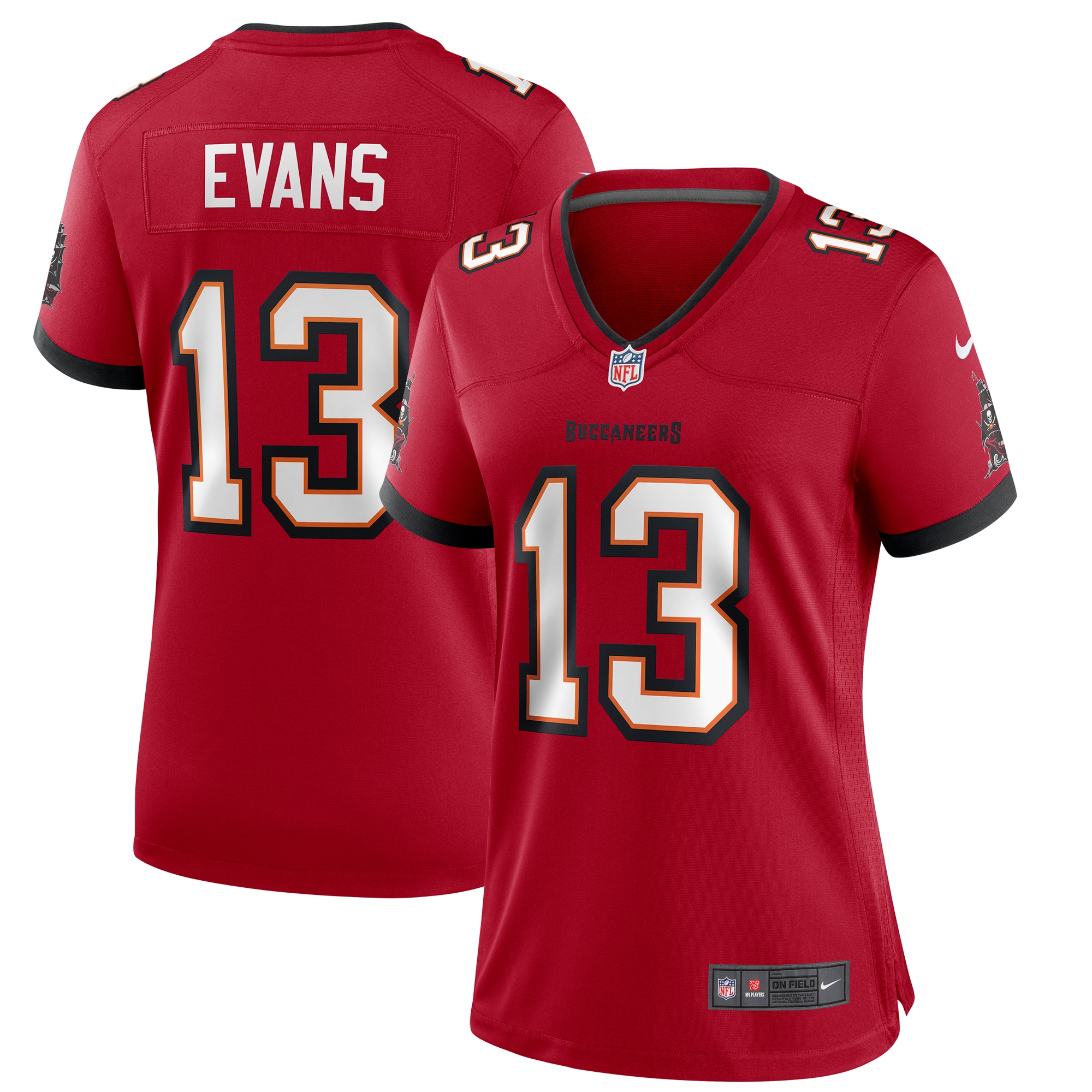 Mike Evans Tampa Bay Buccaneers Nike Women's Game Player Jersey - Red - vstockx