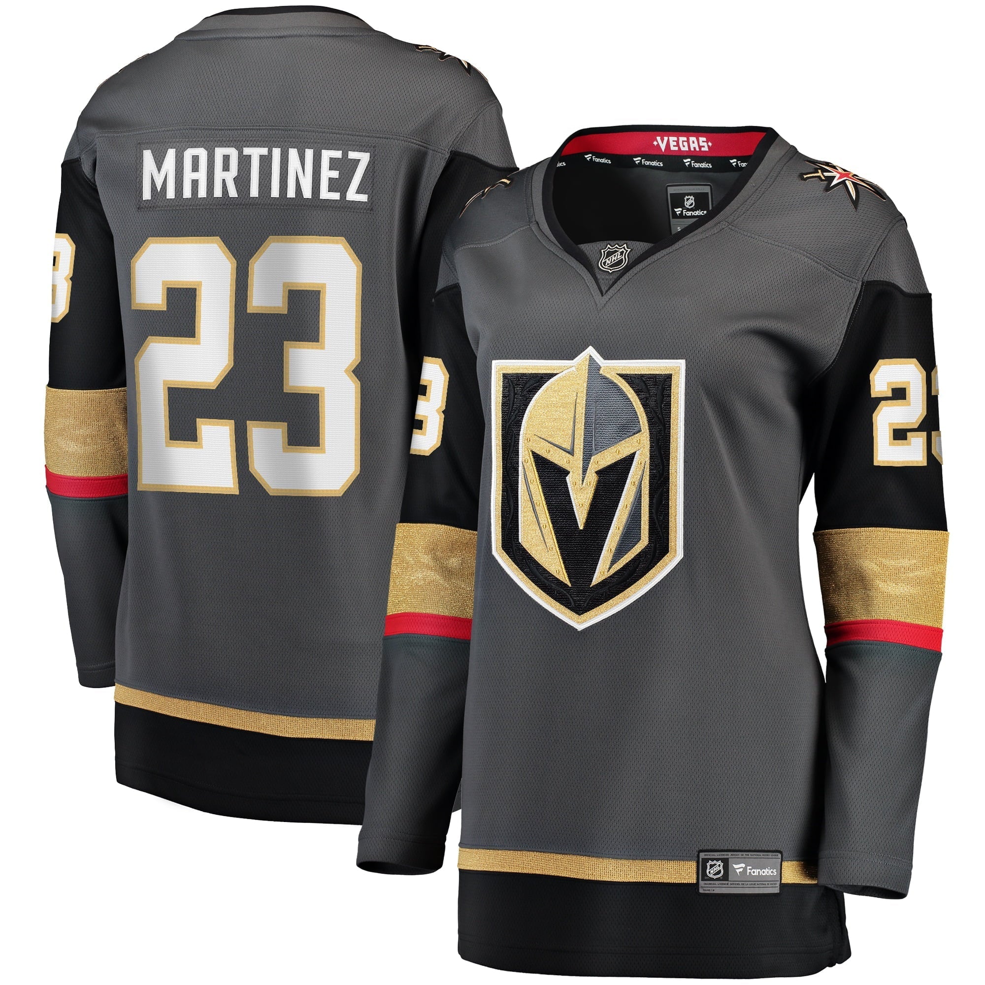 Women's Fanatics Branded Alec Martinez Gray Vegas Golden Knights Breakaway Alternate Player Jersey - vstockx