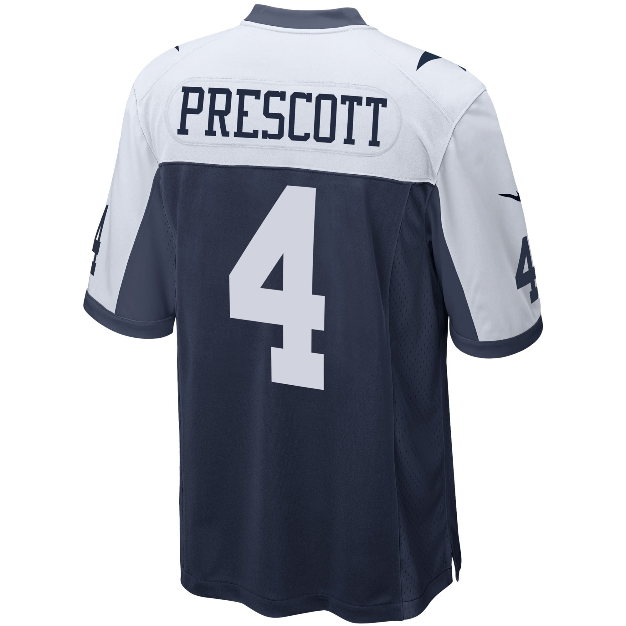 Men's Nike Dak Prescott Navy Dallas Cowboys Alternate Game Team Jersey - vstockx