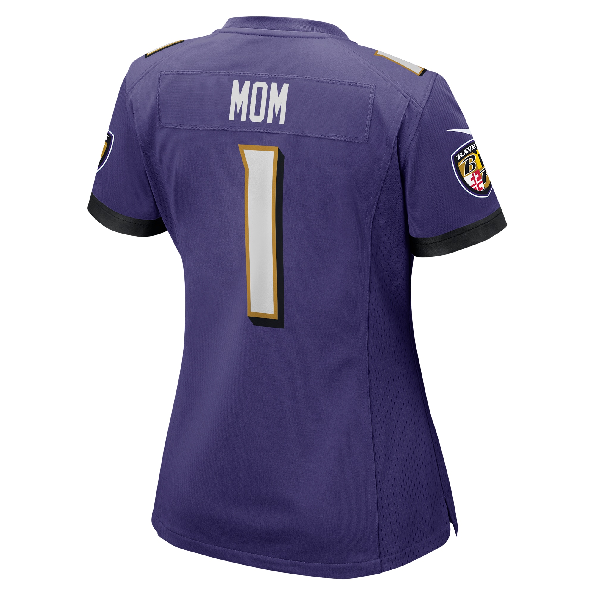 Number 1 Mom Baltimore Ravens Nike Women's Game Jersey - Purple - vstockx