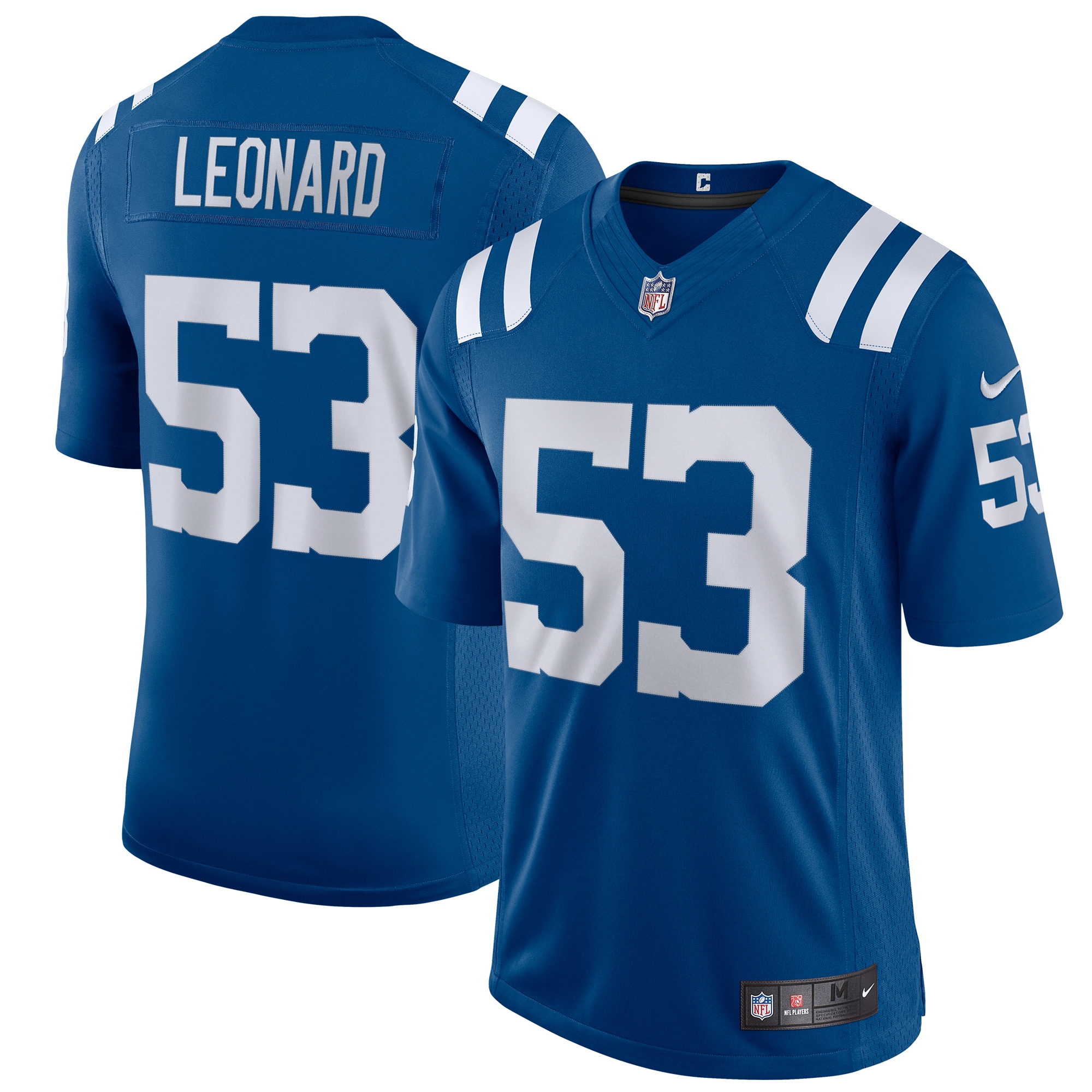 Shaquille Leonard Indianapolis Colts Nike Vapor Limited Jersey - Royal - vstockx