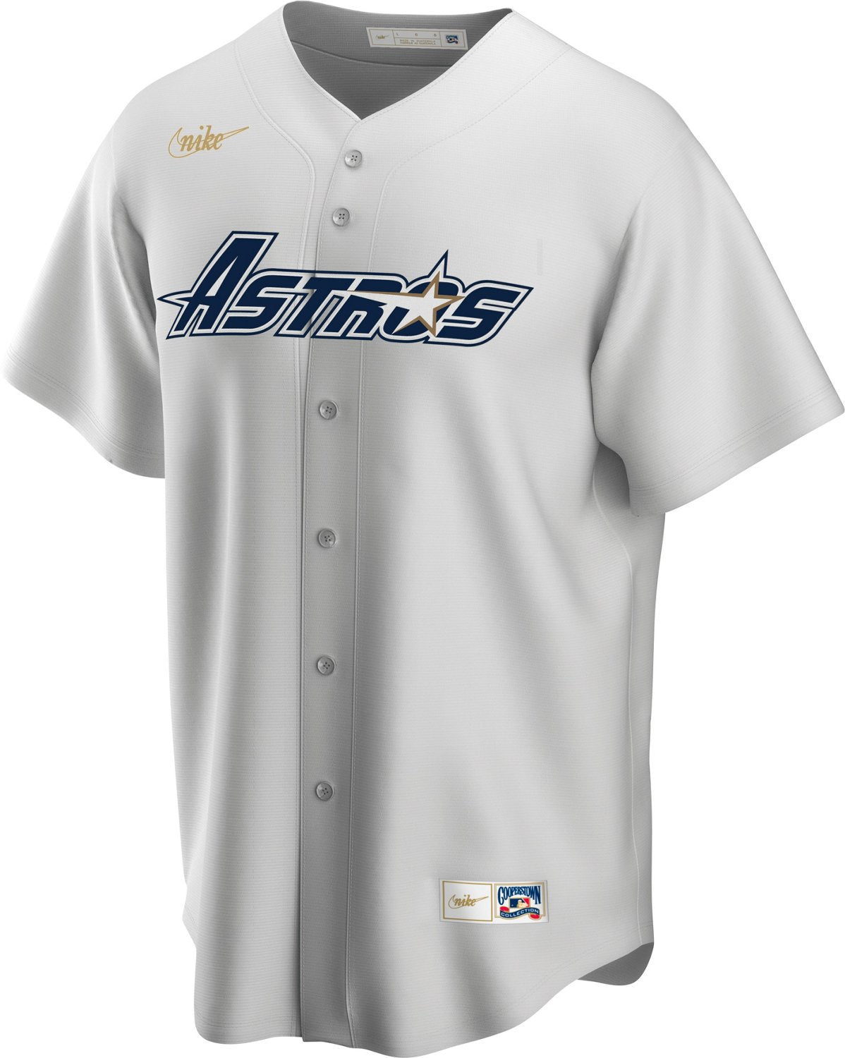 Nike Men's Houston Astros Gold Star Official Cooperstown Jersey - vstockx