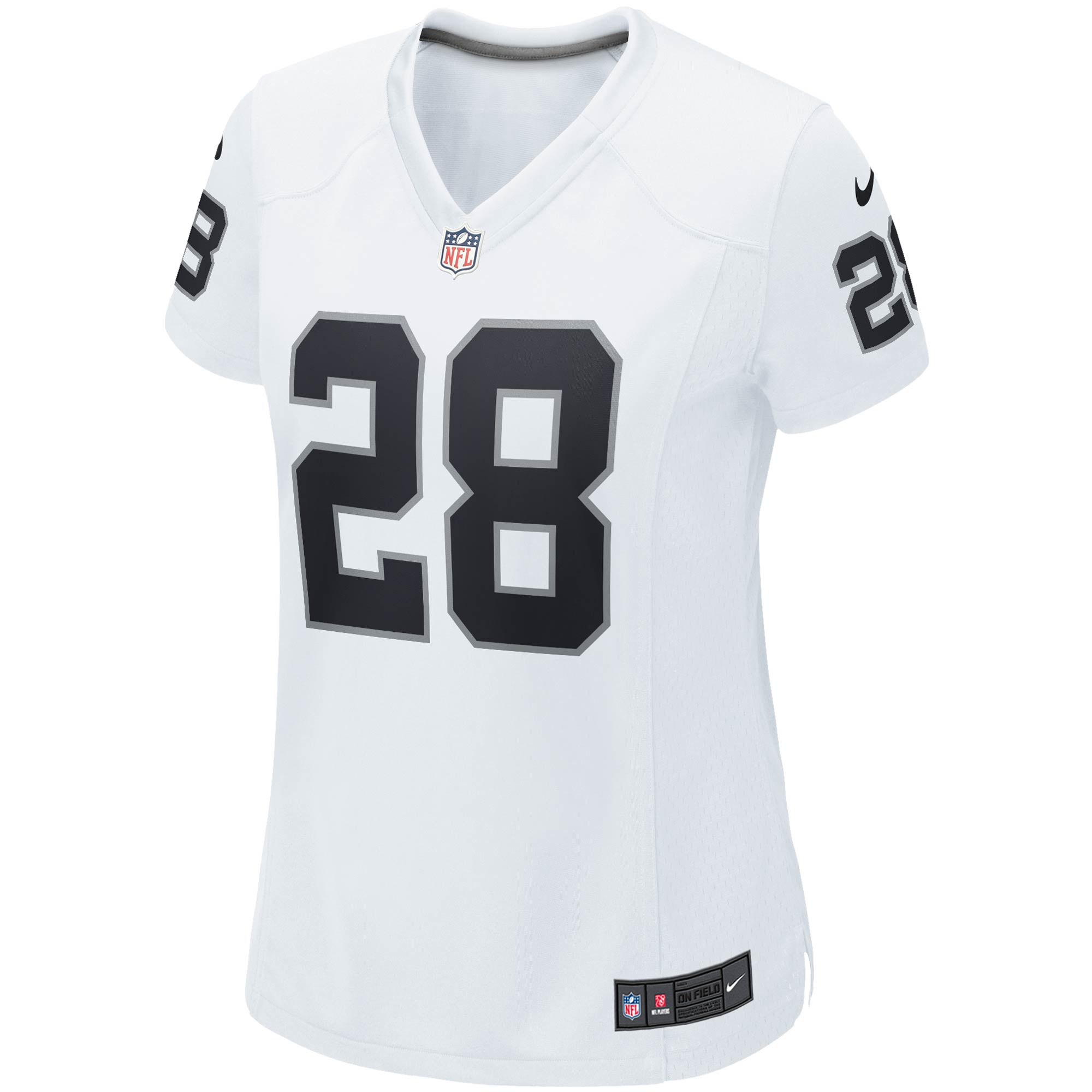 Josh Jacobs Las Vegas Raiders Nike Women's Player Game Team Jersey - White - vstockx