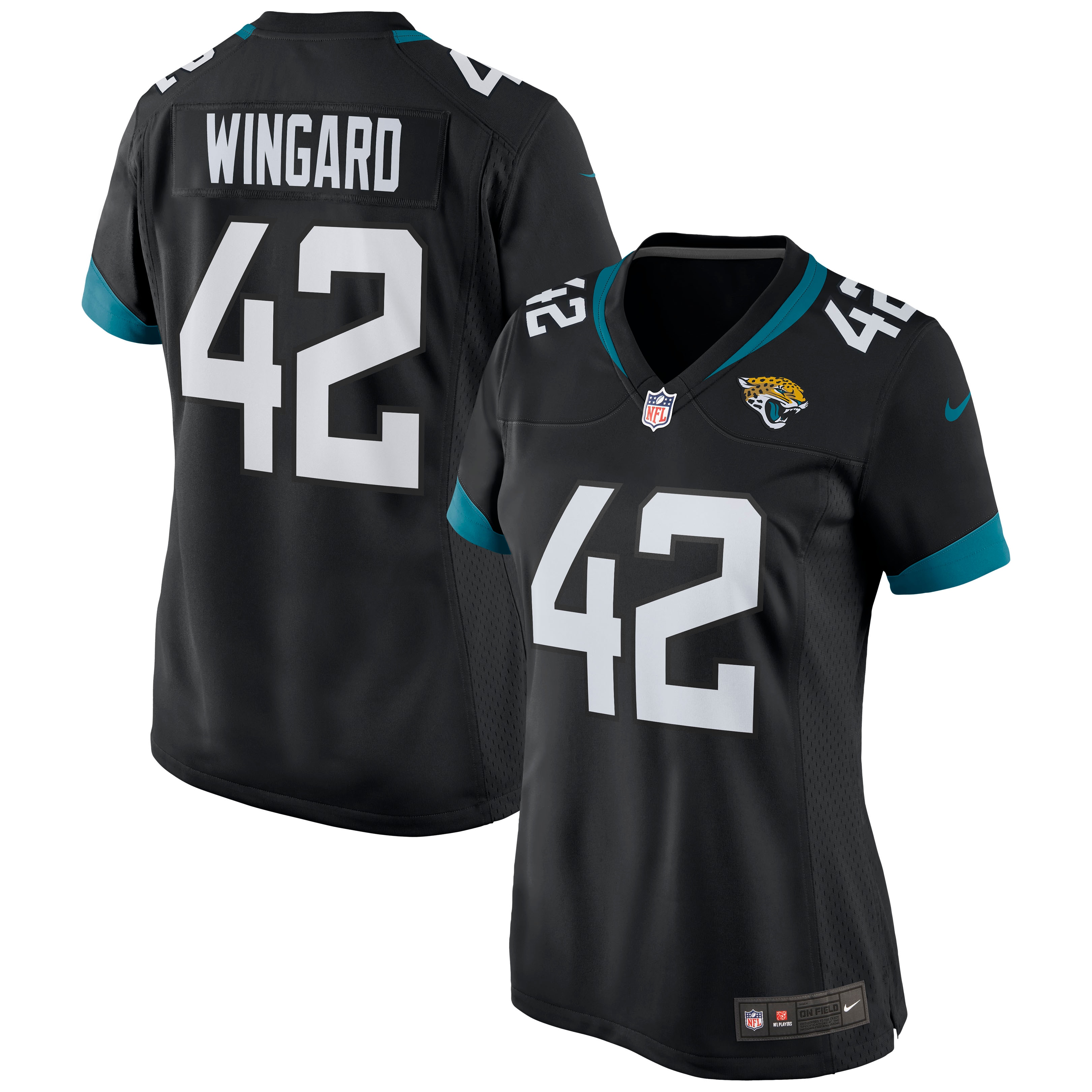 Andrew Wingard Jacksonville Jaguars Nike Women's Game Jersey - Black - vstockx