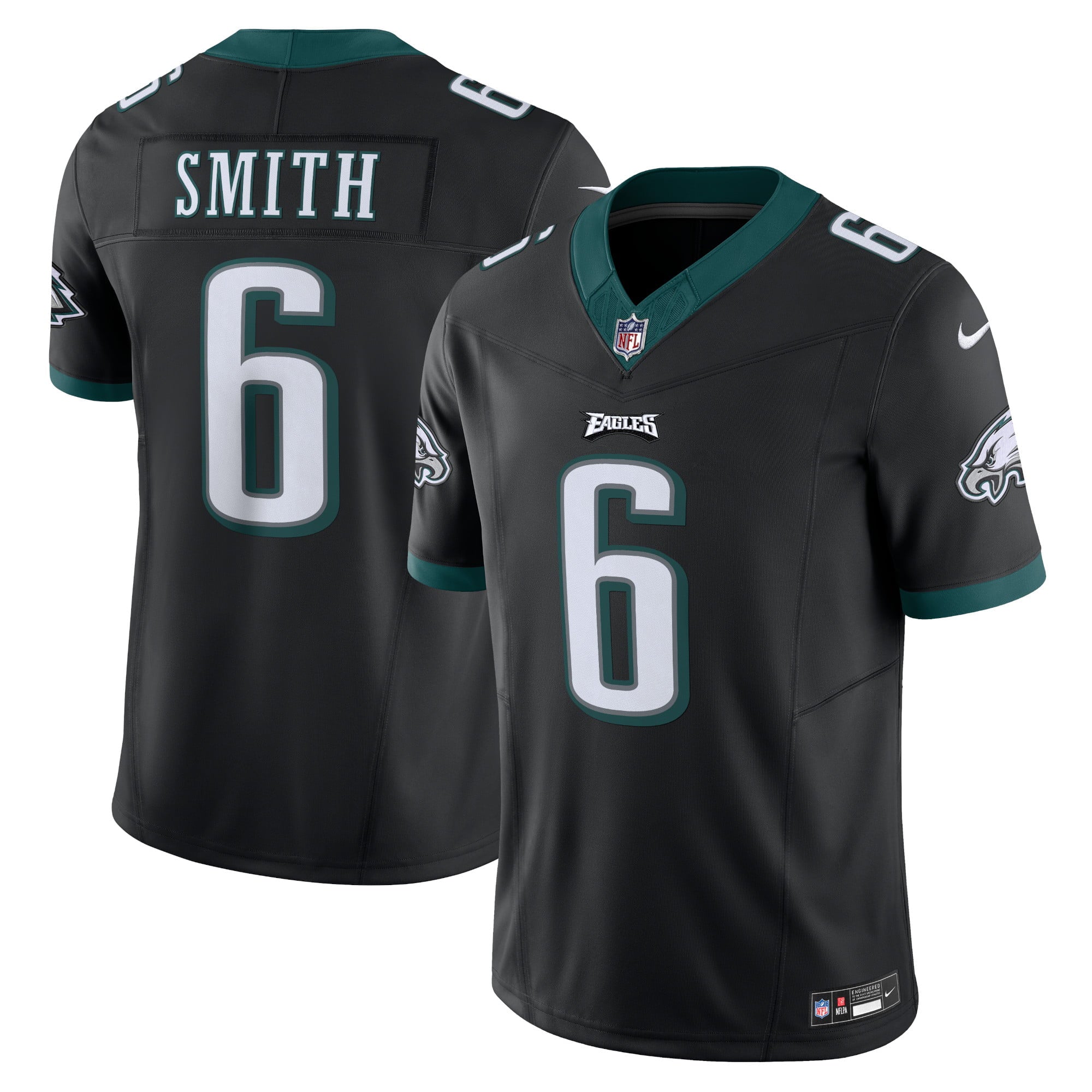 Men's Nike DeVonta Smith Black Philadelphia Eagles Vapor F.U.S.E. Limited Jersey - vstockx