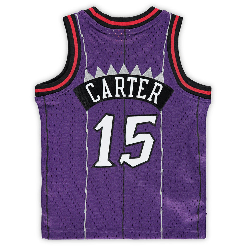 Vince Carter Toronto Raptors Mitchell & Ness Preschool 1998-99 Hardwood Classics Player Jersey - Purple - vstockx