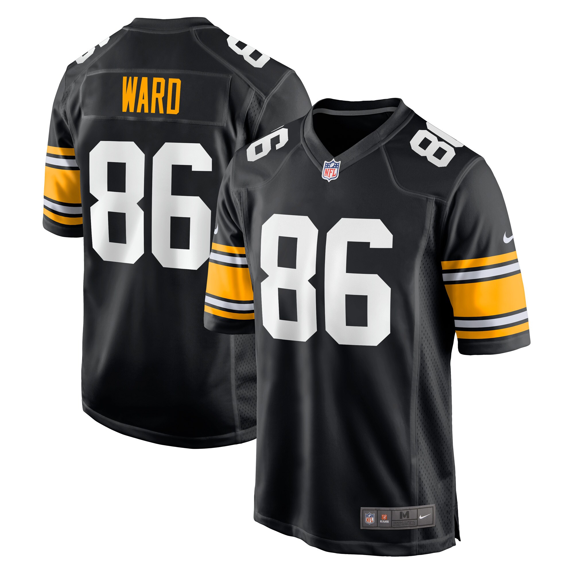 Hines Ward Pittsburgh Steelers Nike Retired Player Jersey - Black - vstockx