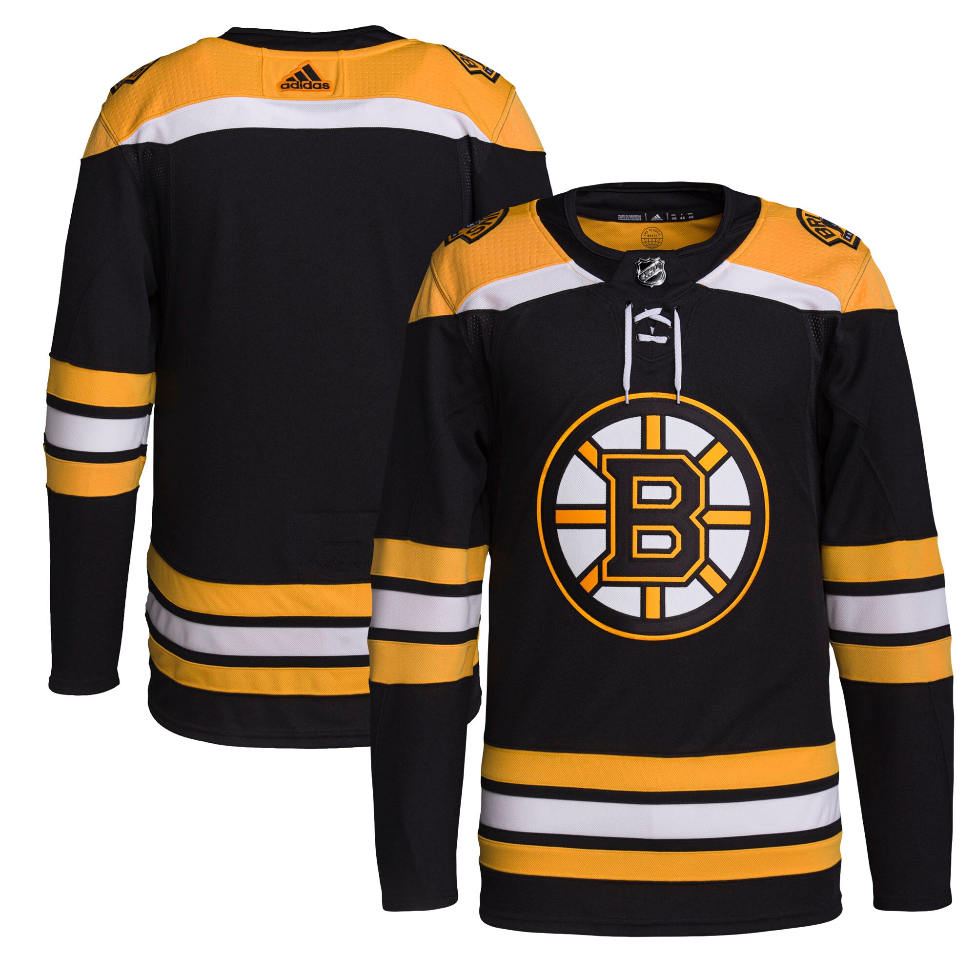 Boston Bruins adidas Home Primegreen Authentic Pro Jersey - Black - vstockx