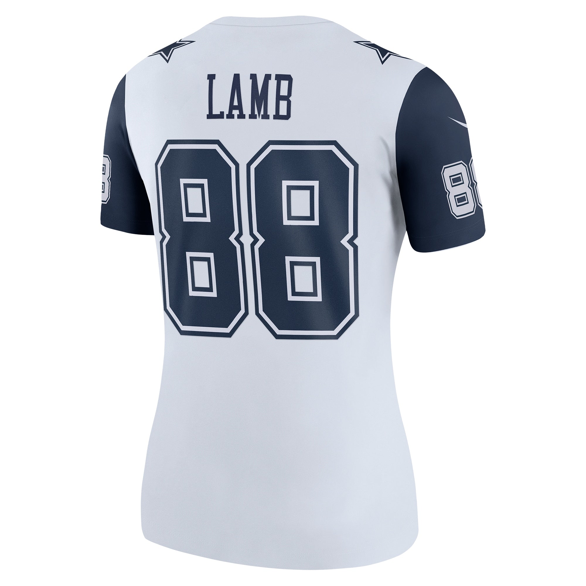 Women's Nike CeeDee Lamb White Dallas Cowboys 2nd Alternate Legend Jersey - vstockx