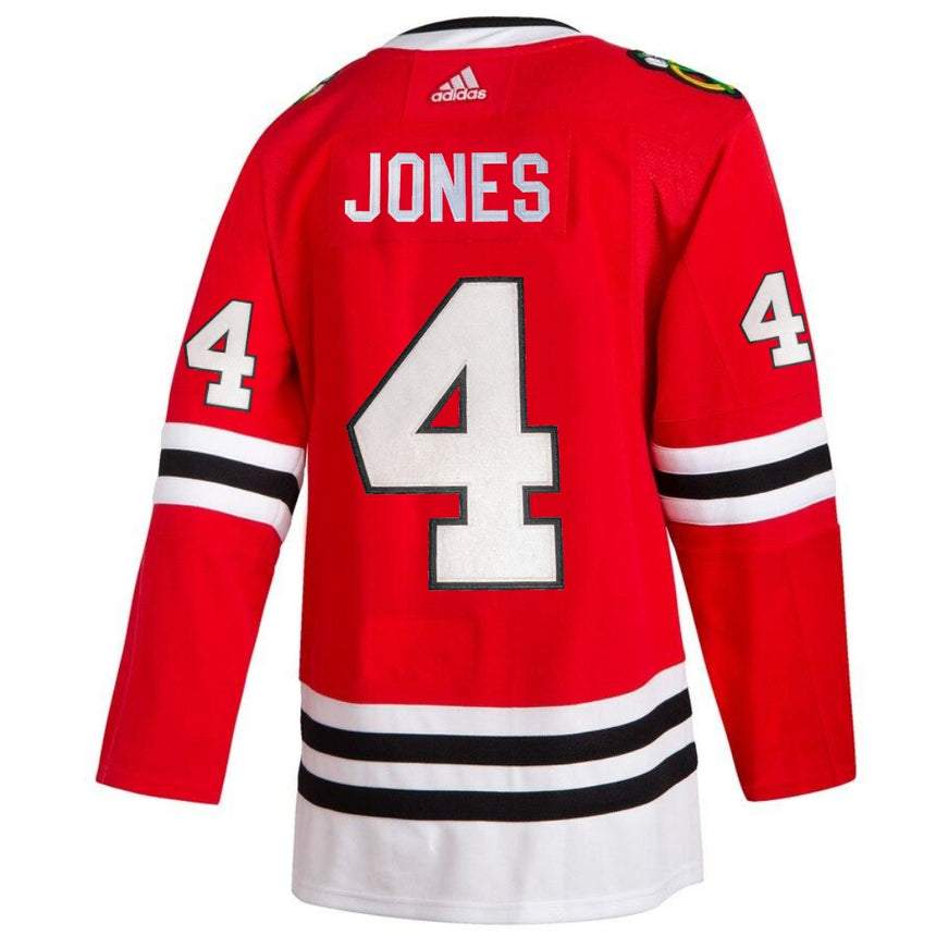 Men's Seth Jones Chicago Blackhawks Home Red Adidas Authentic Jersey - vstockx