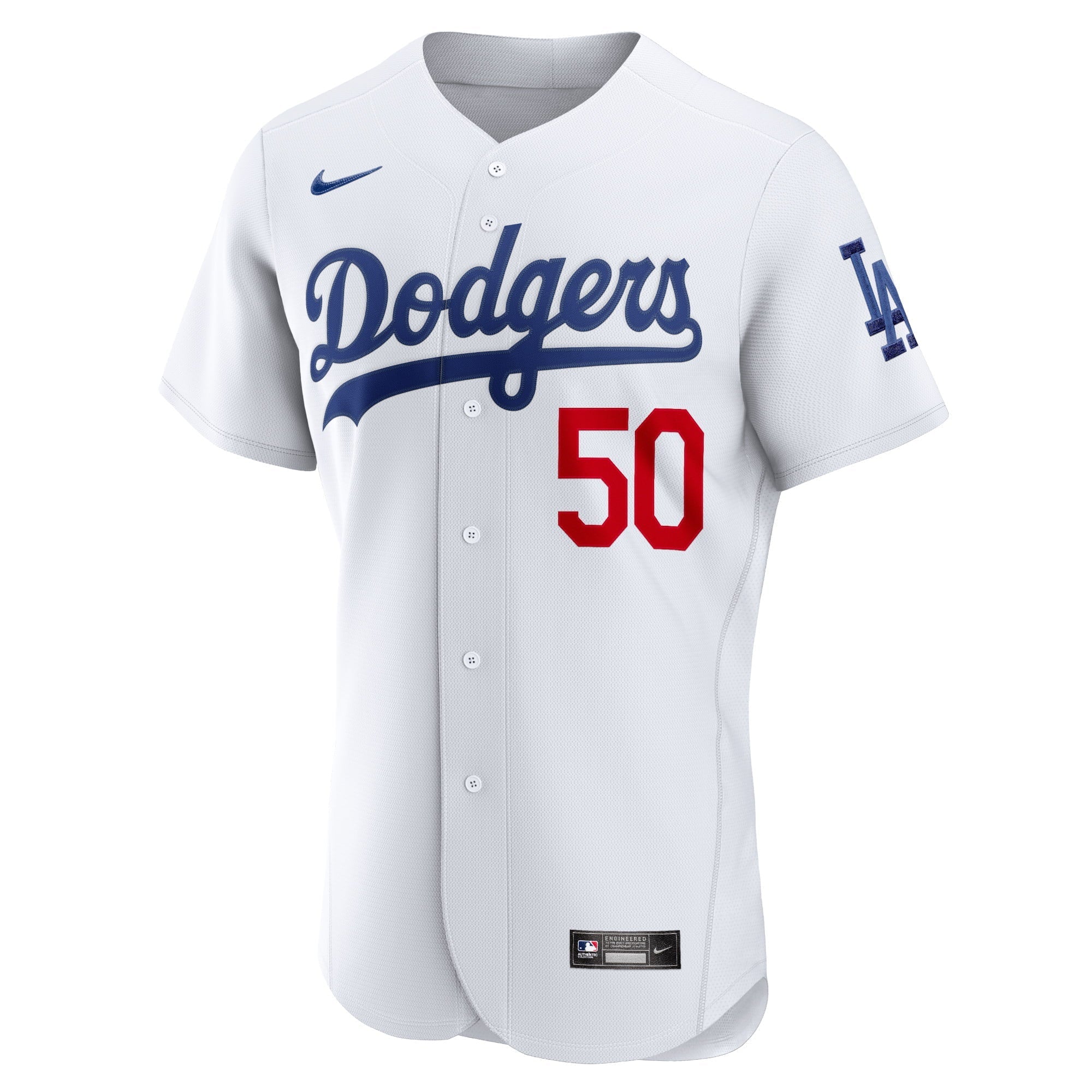 Men's Nike Mookie Betts White Los Angeles Dodgers Home Authentic Player Jersey - vstockx