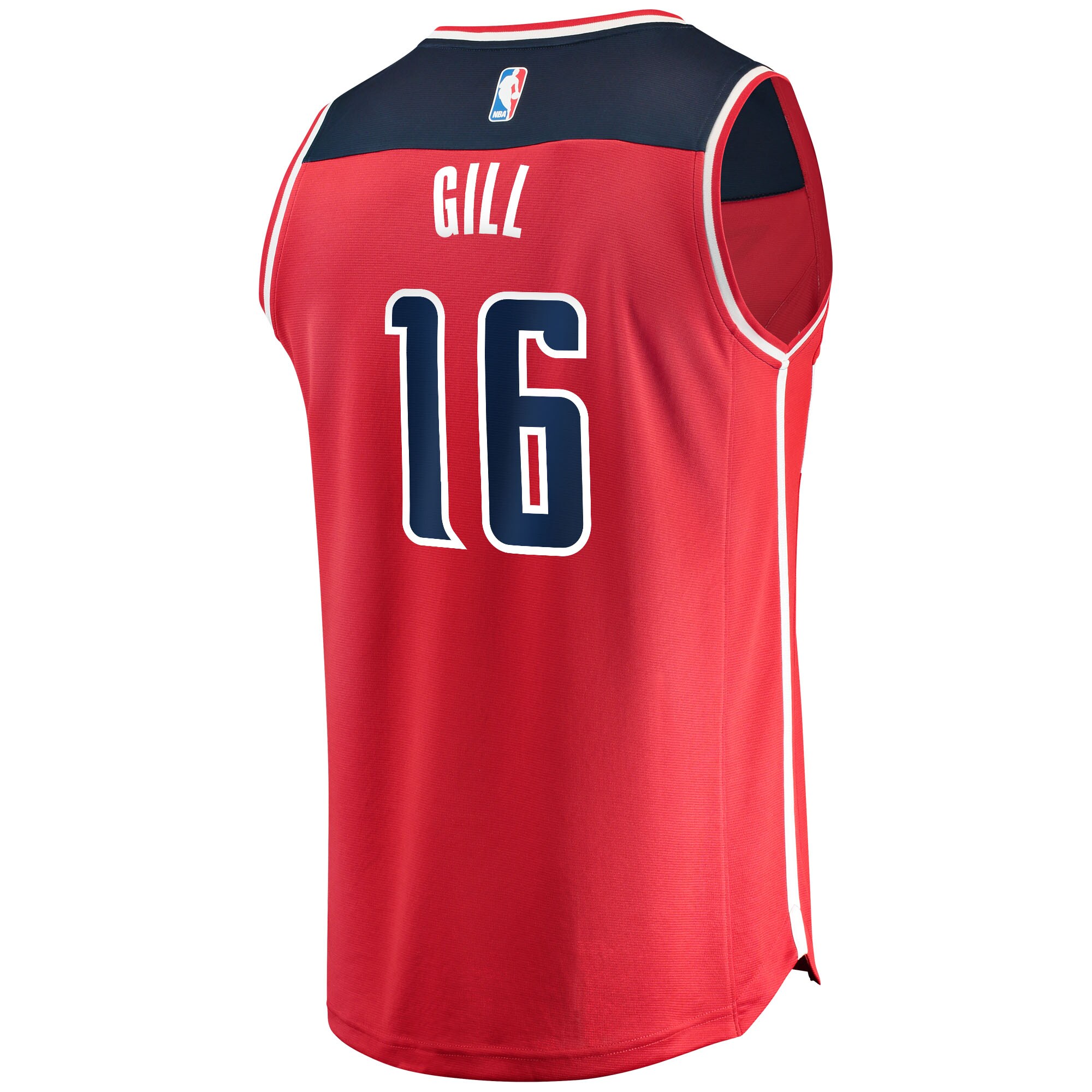 Anthony Gill Washington Wizards Fanatics Branded 2021/22 Fast Break Replica Jersey - Icon Edition - Red - vstockx