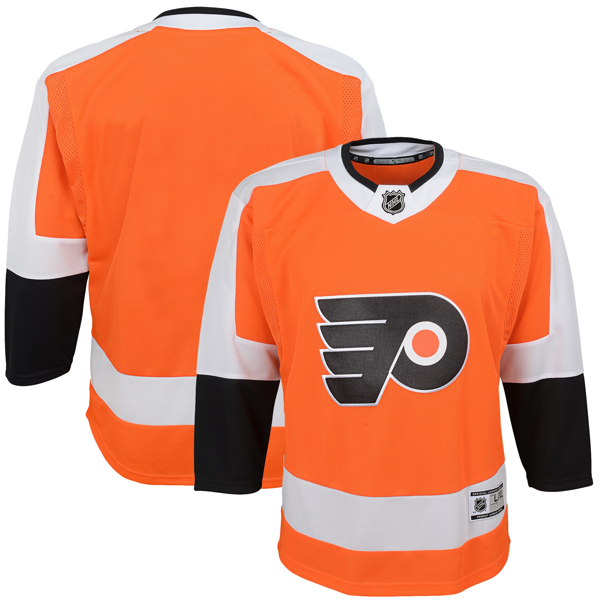 Philadelphia Flyers Youth Home Premier Jersey - Orange - vstockx