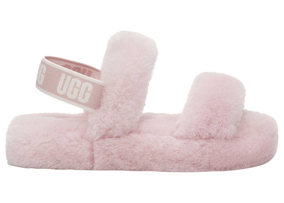 UGG Oh Yeah Slide Sea Shell Pink (Kids) - vstockx
