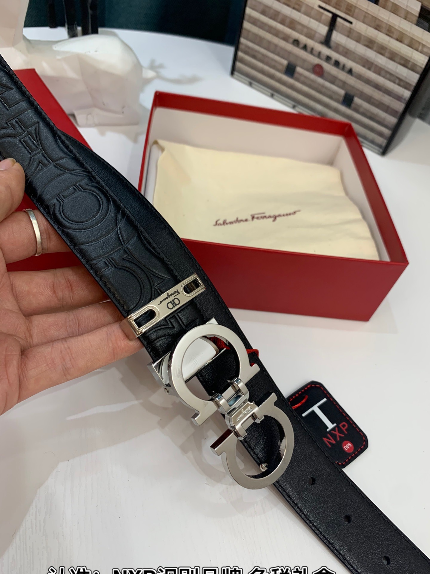Streetwear Belt Ferragamo 319191 size:3.5cm - vstockx