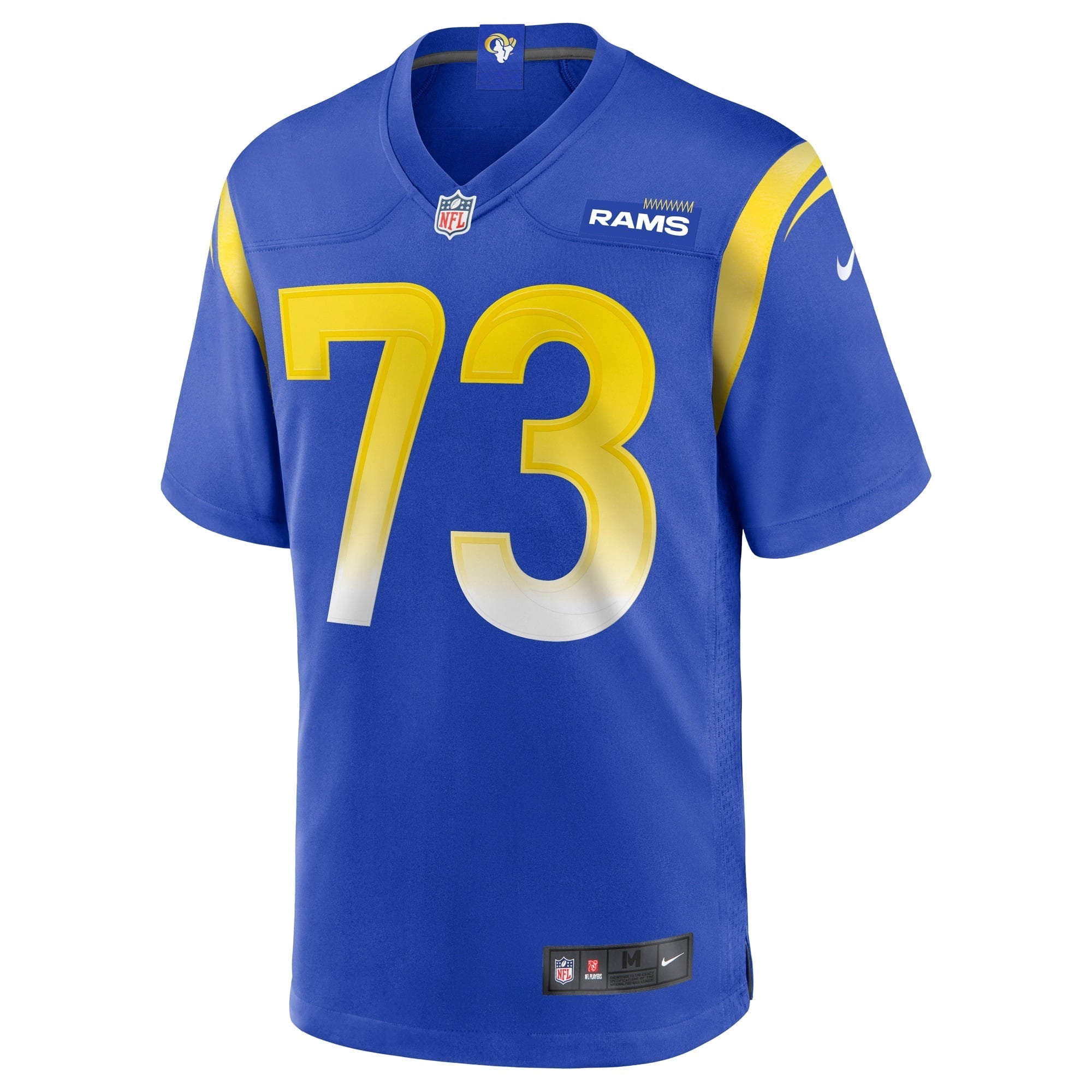 Men's Nike David Edwards Royal Los Angeles Rams Game Jersey - vstockx