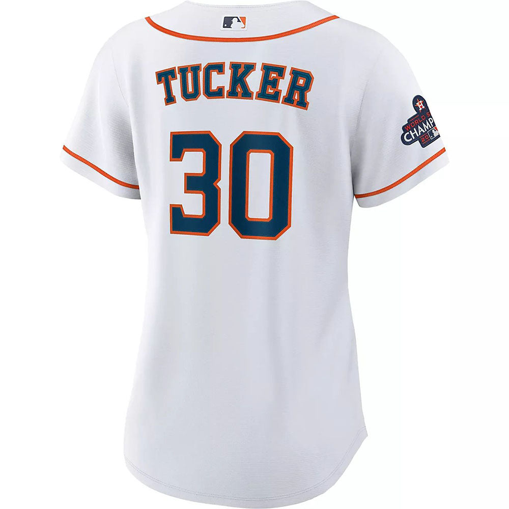 Women's Houston Astros Kyle Tucker World Series Champions Replica Jersey - White - vstockx